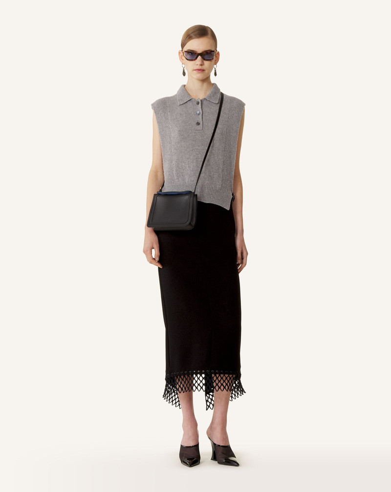 Lanvin COMPAGNON 16 LEATHER BAG outlook