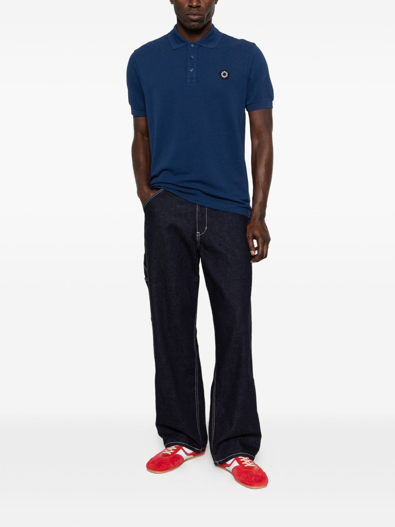 KENZO logo-patch polo shirt outlook