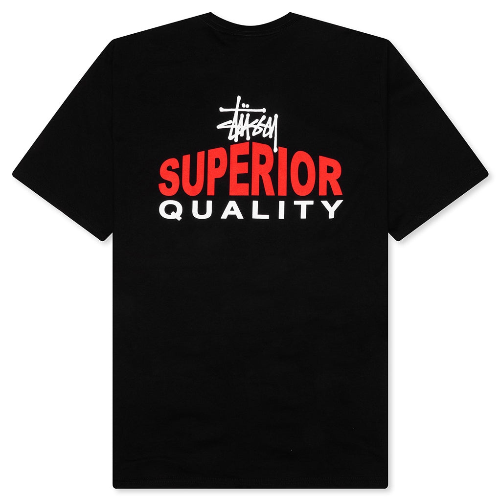 SUPERIOR QUALITY TEE - BLACK - 2