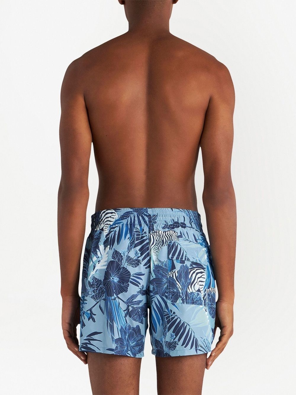 floral-print swim shorts - 3