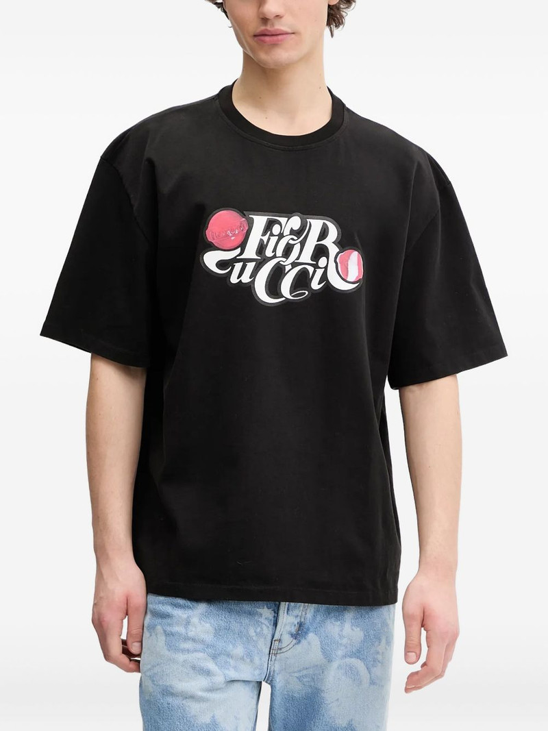 logo-print T-shirt 1