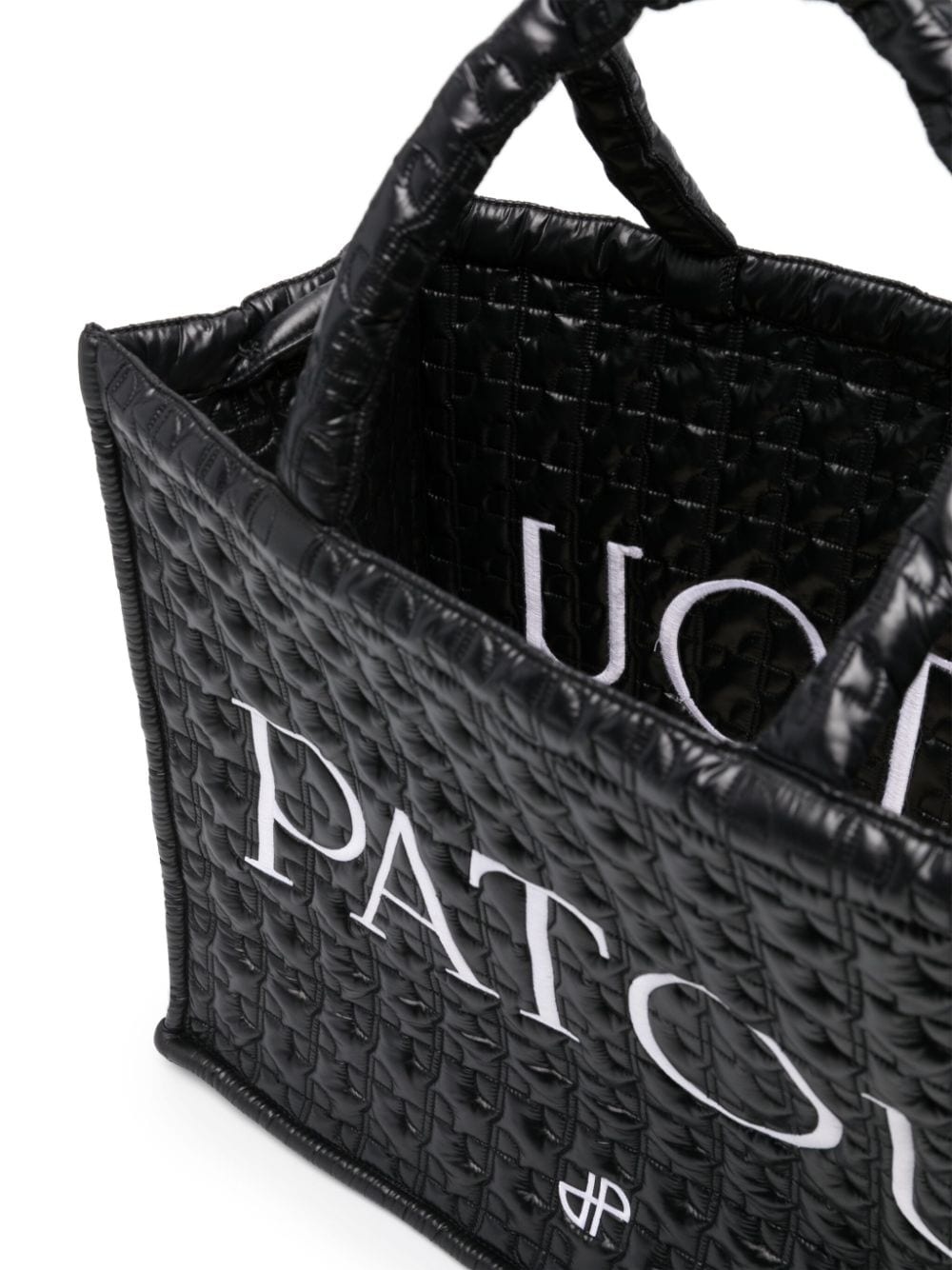 large Patou quilted tote bag - 5