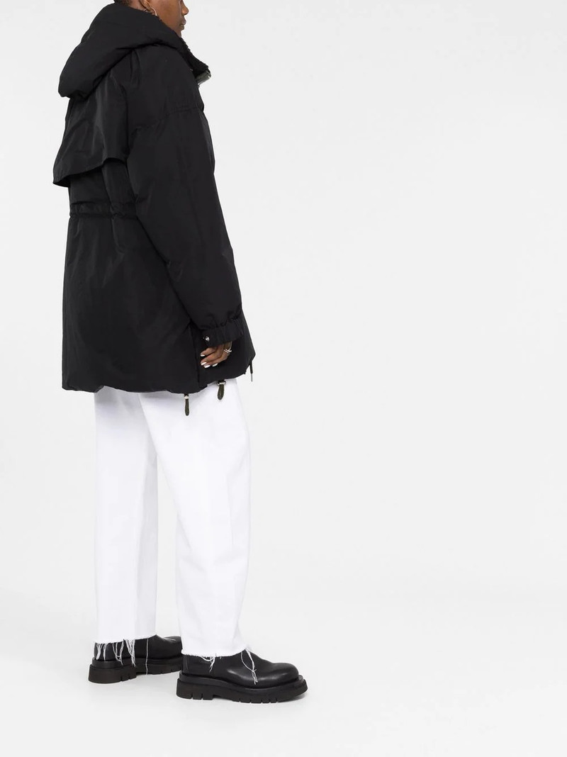 drawstring hooded parka 6