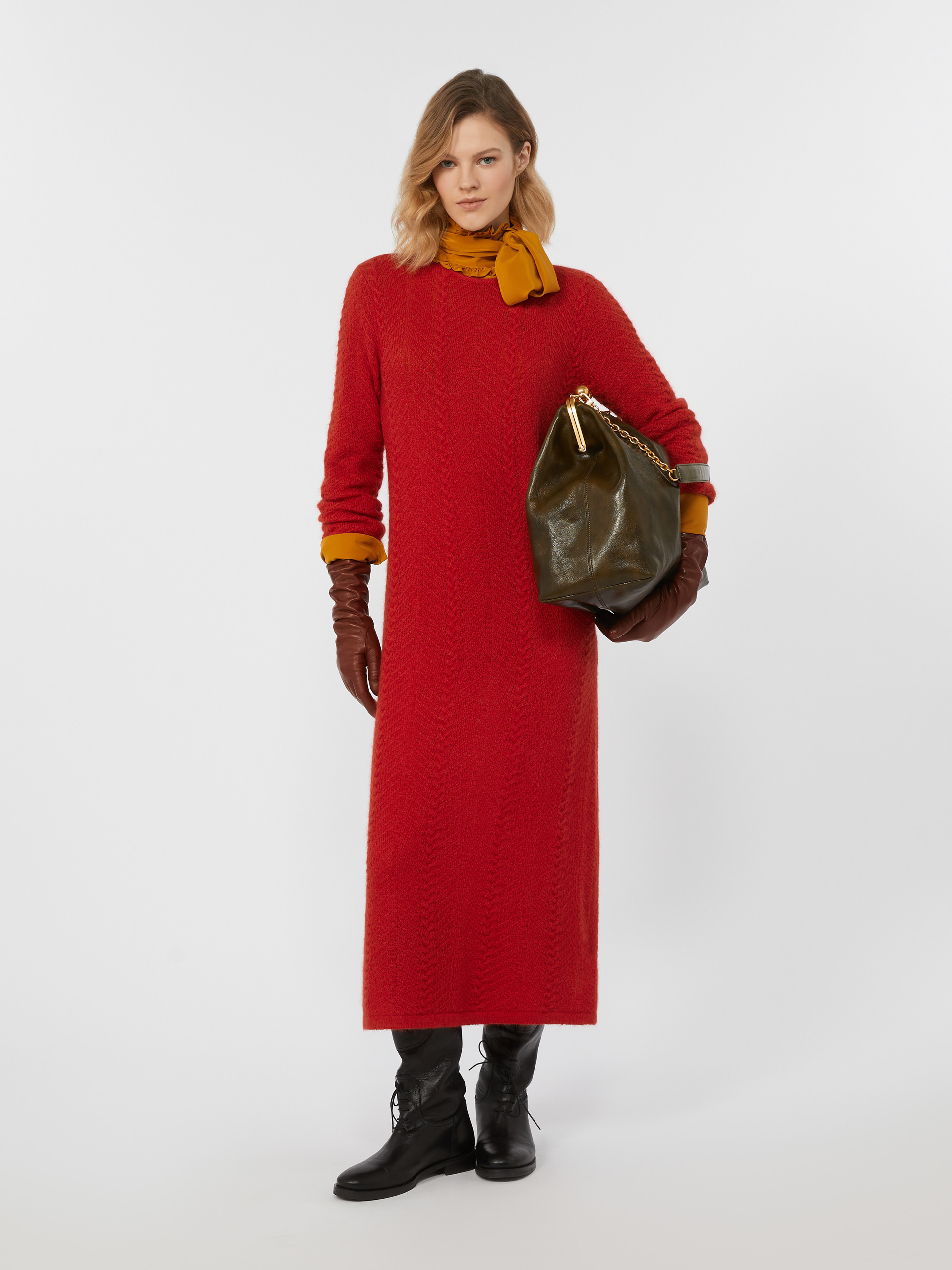 AIRE Mohair blend dress - 2
