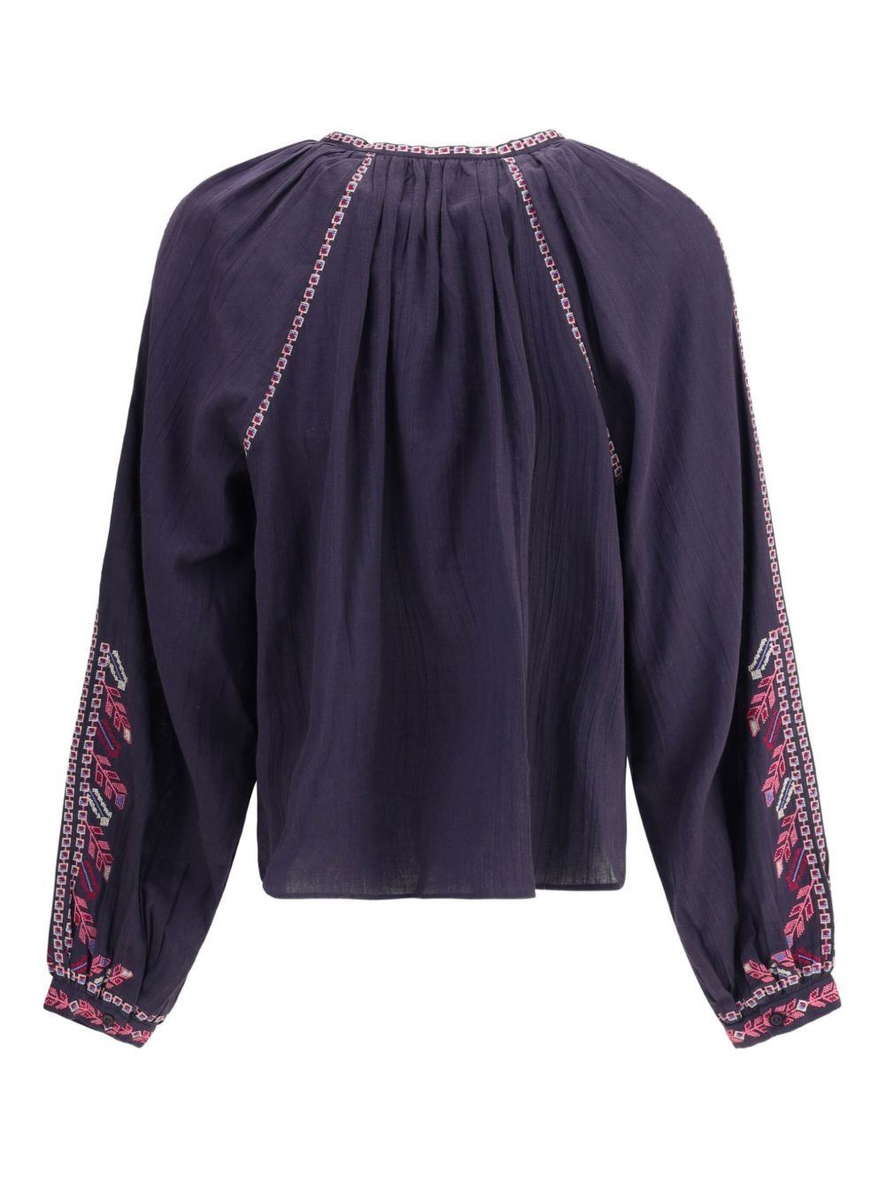 embroidered floral top - 2