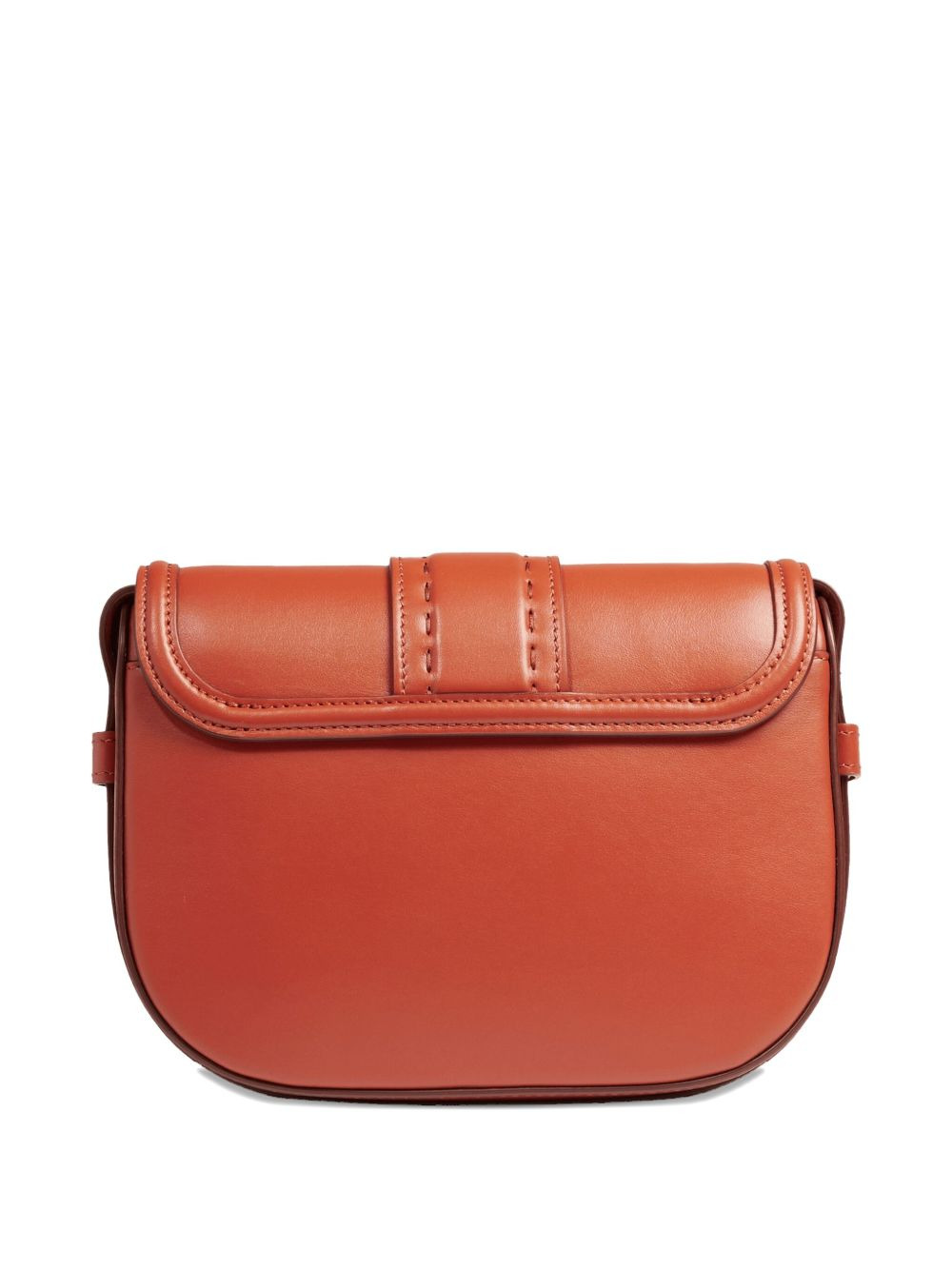 Sienna leather flap satchel - 2