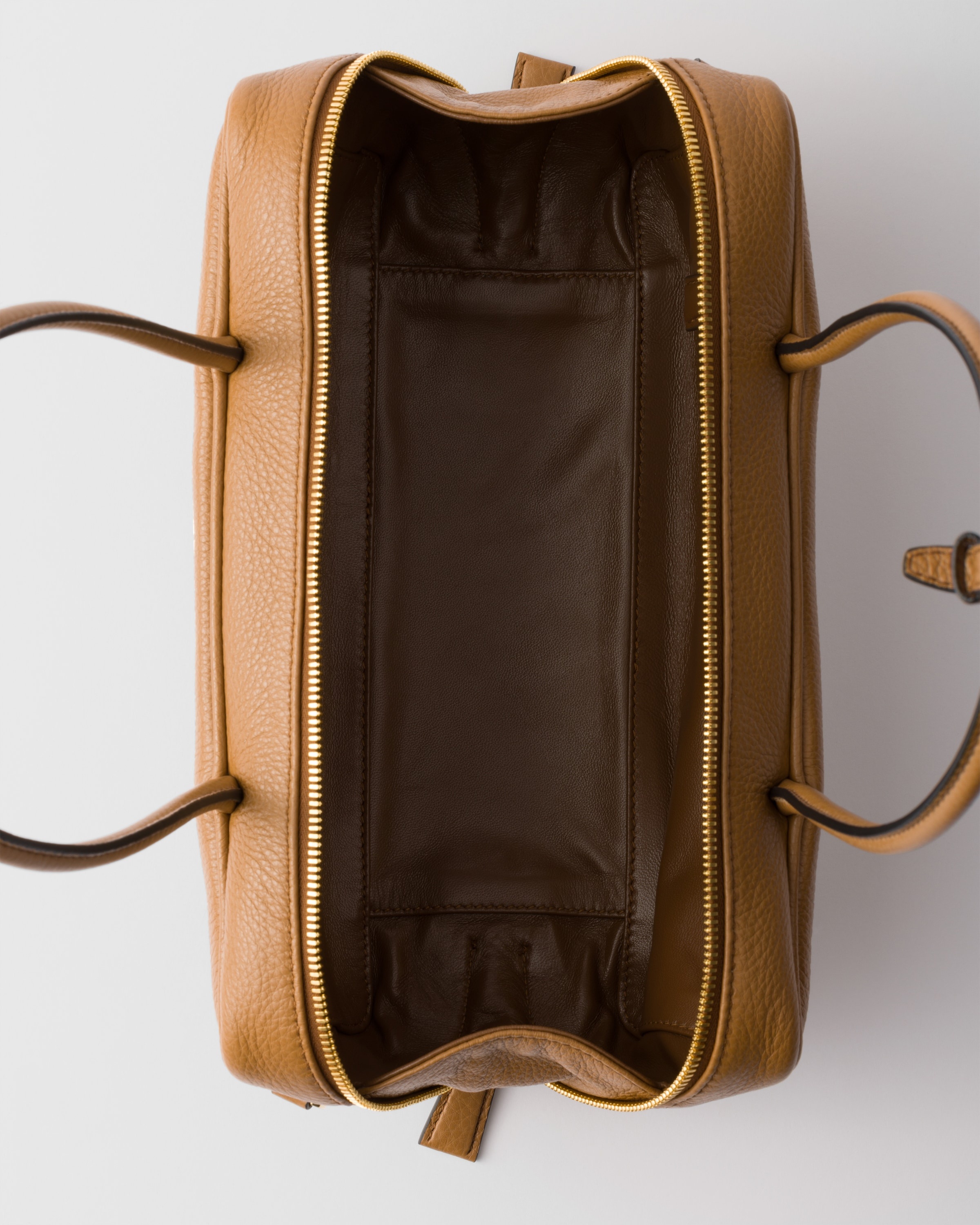 Medium leather top-handle bag - 4