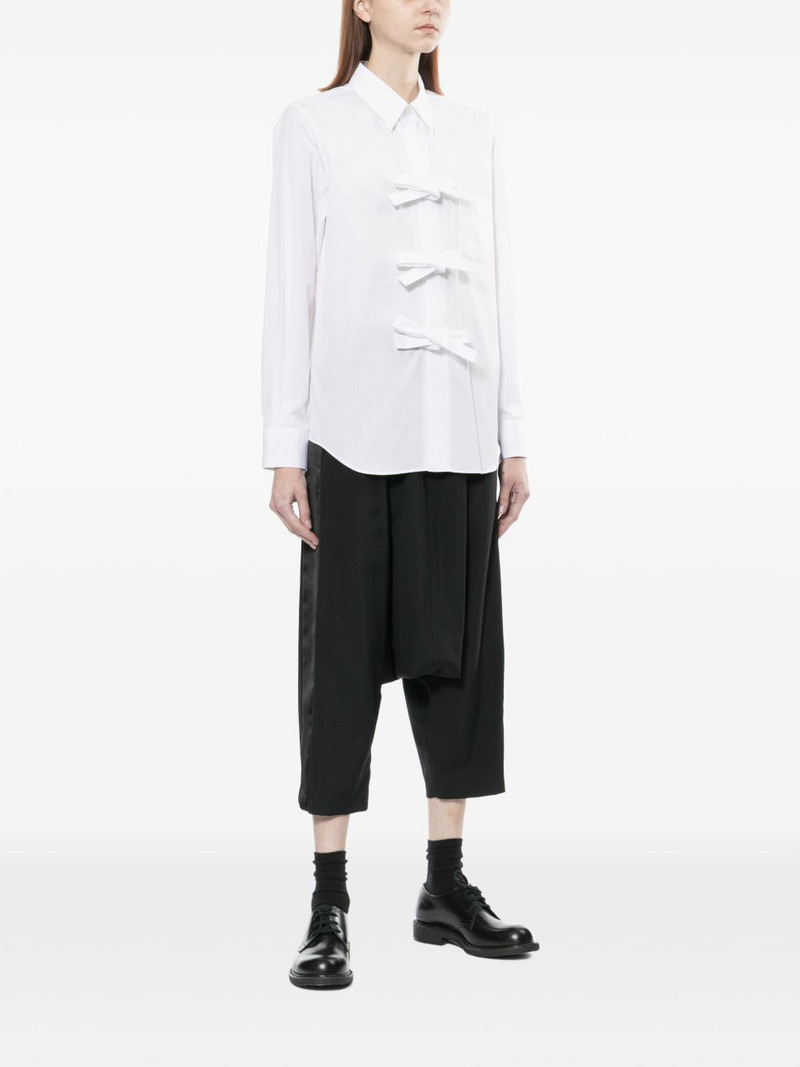 Comme des Garçons Comme des Garçons bow detail shirt outlook