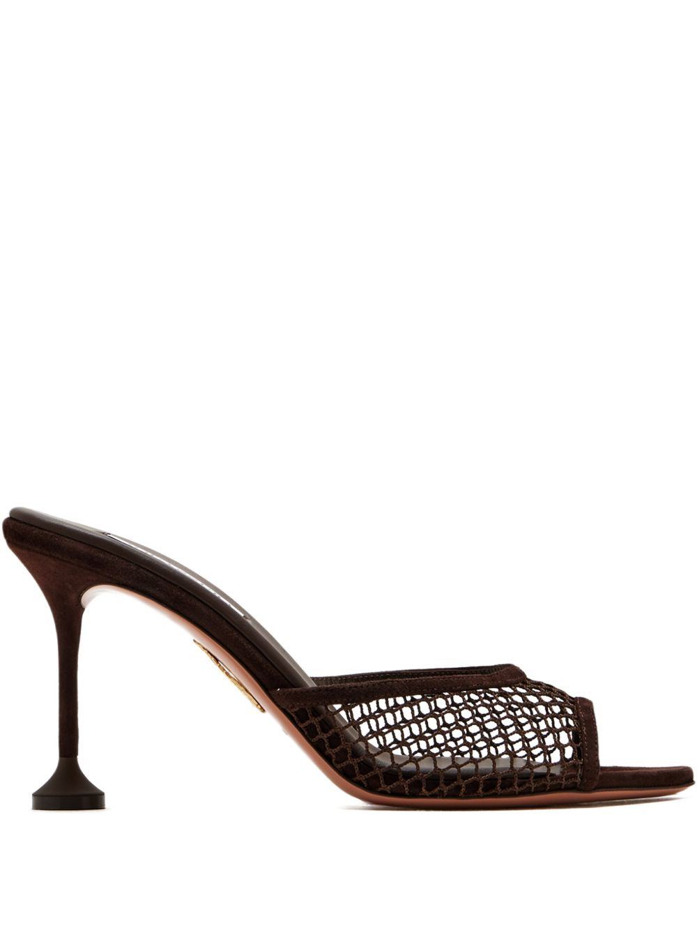 85mm Bisous mesh mules - 1