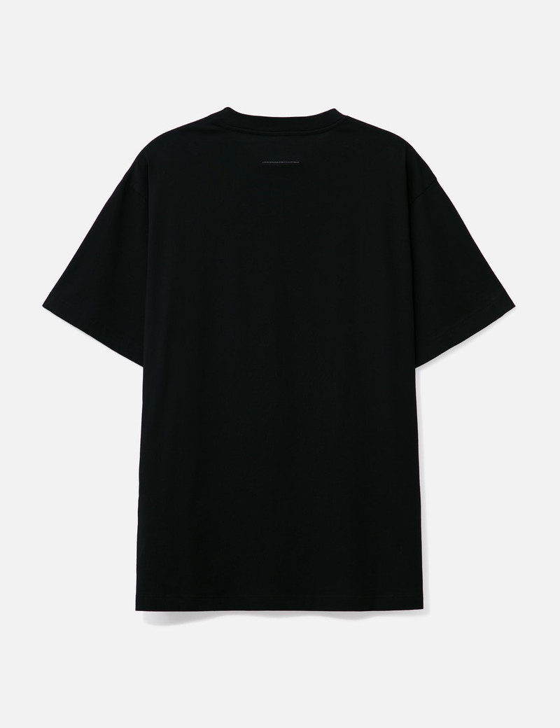 MM6 Maison Margiela NEWSPAPER LOGO T-SHIRT outlook