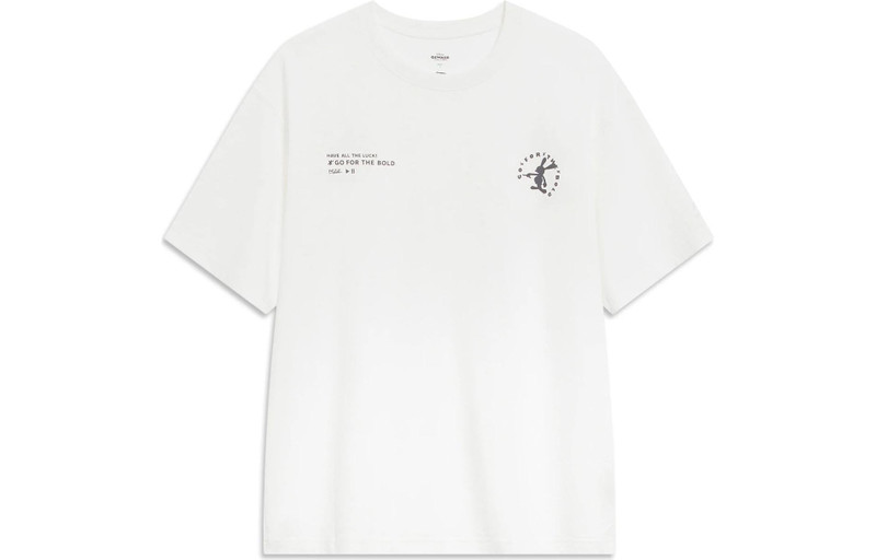 Li-Ning Li-Ning x Disney Oswald Graphic T-shirt 'White' AHST315-4 outlook