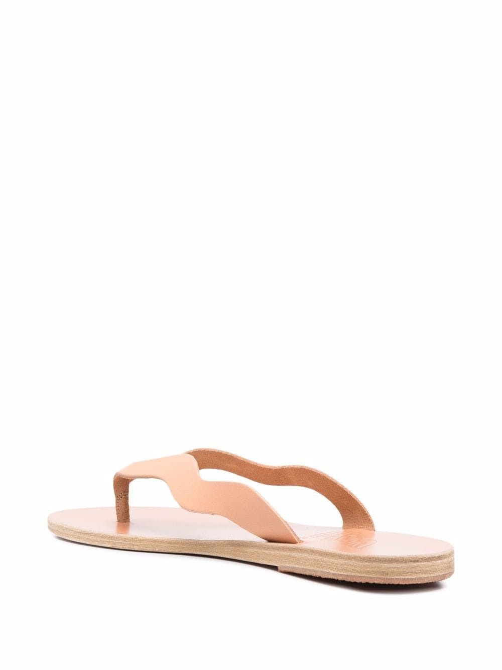 leather flip flops - 3