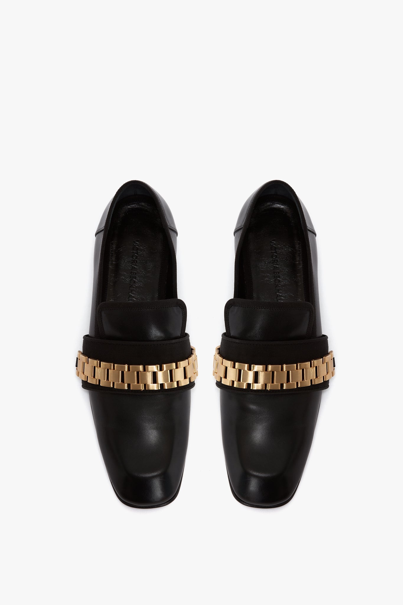 Mila Chain Loafer In Black - 2