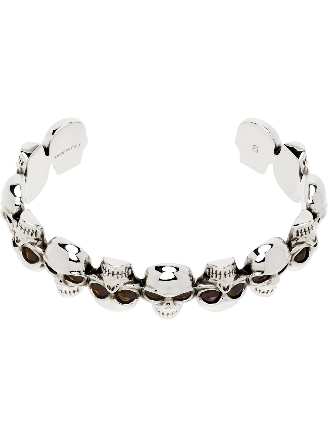 Multi-Skull Cuff Bracelet - 1