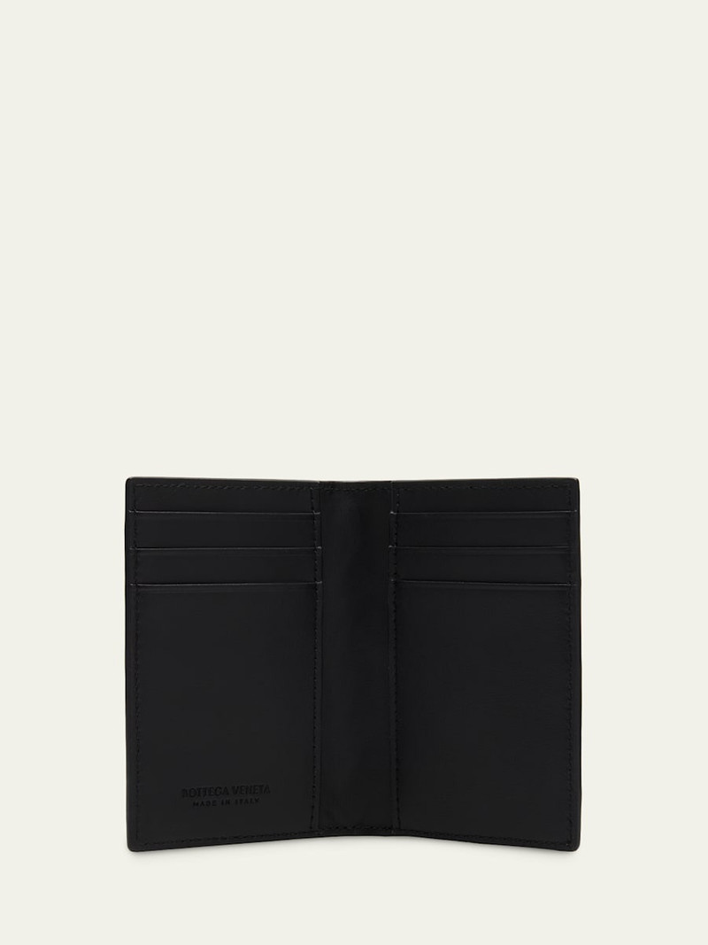 Bottega Veneta Men's Portacard Woven Leather Card Case outlook