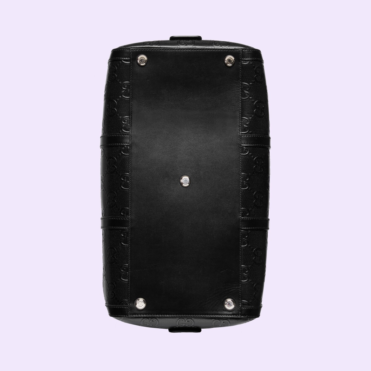 GG embossed duffle bag - 9