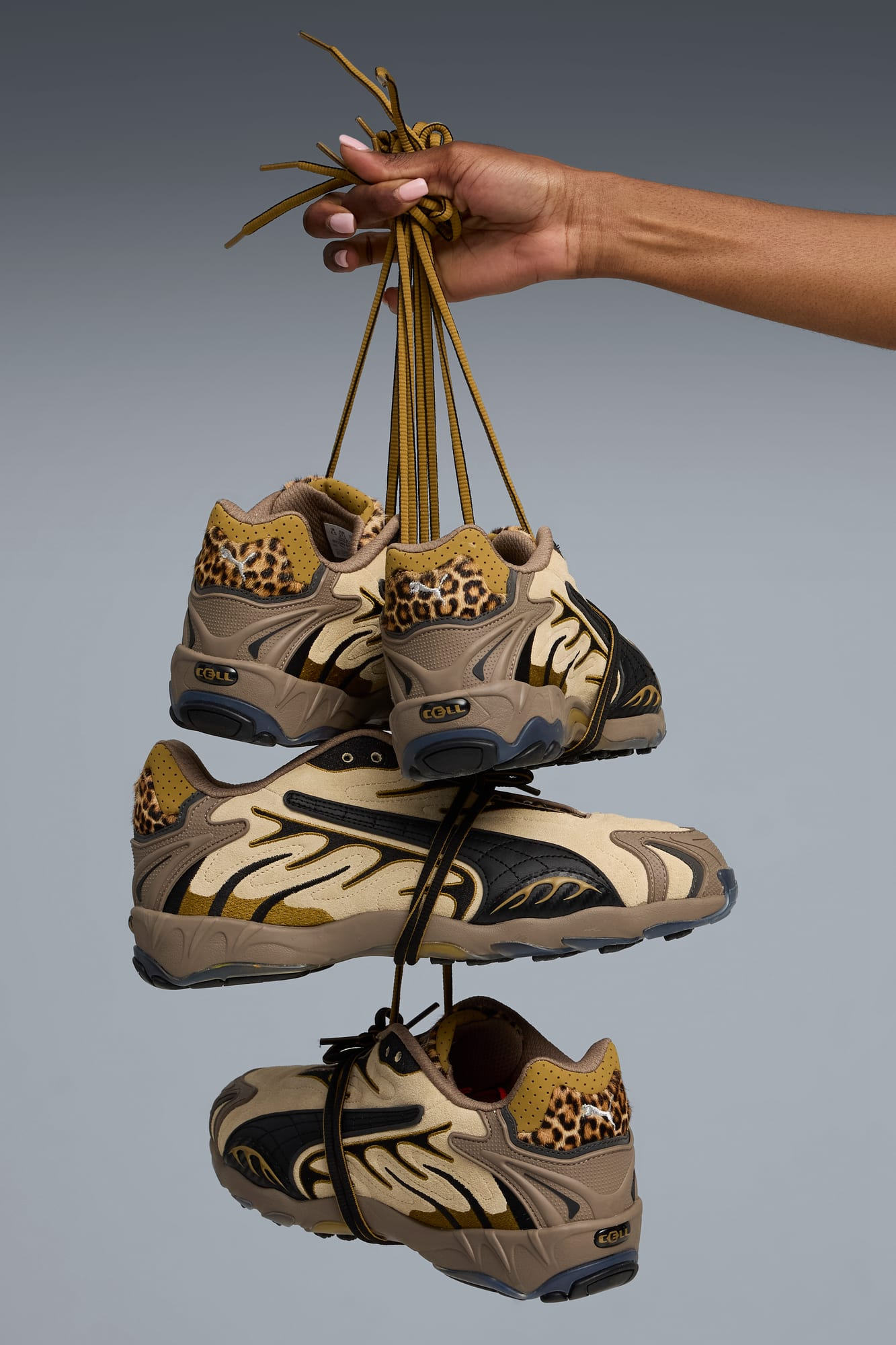A$AP ROCKY x PUMA Inhale Leopard Sneakers - 2