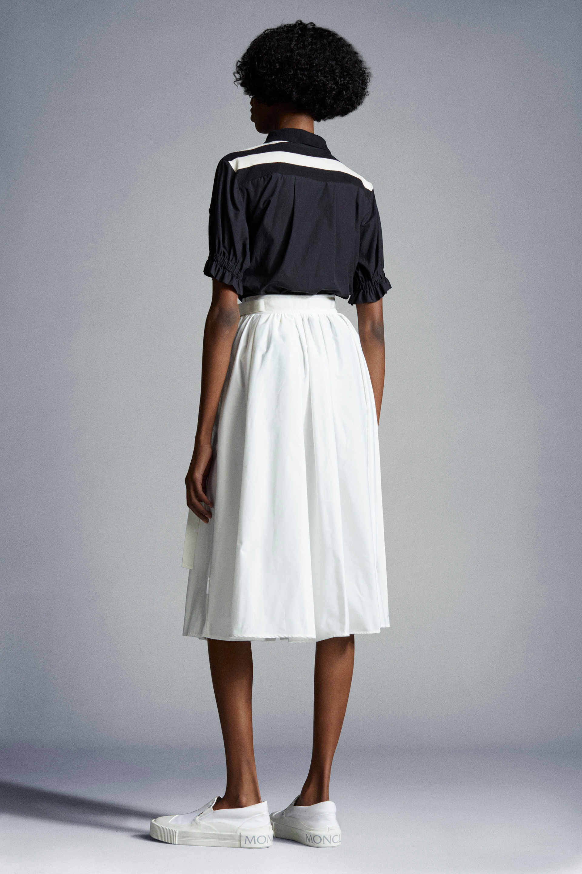 Gabardine Midi Skirt - 5