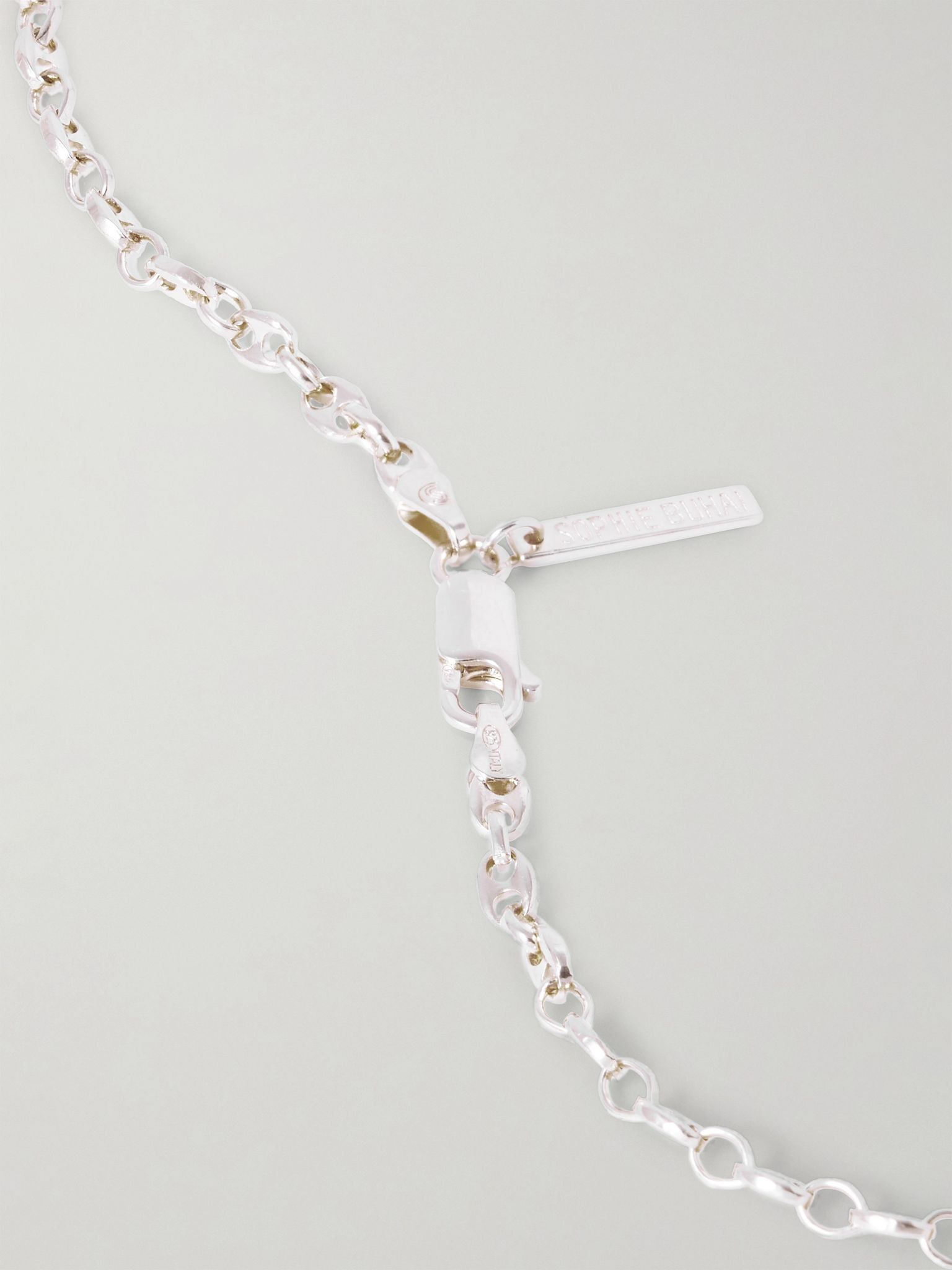Classic silver necklace Silver - 3