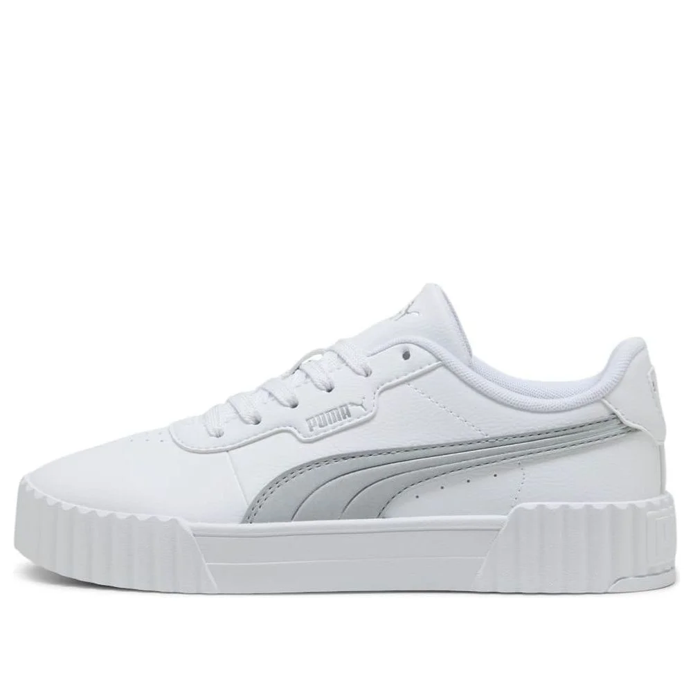 (WMNS) PUMA Carina 3.0 Aqua Metallics 'White Silver' 400722-01 - 1