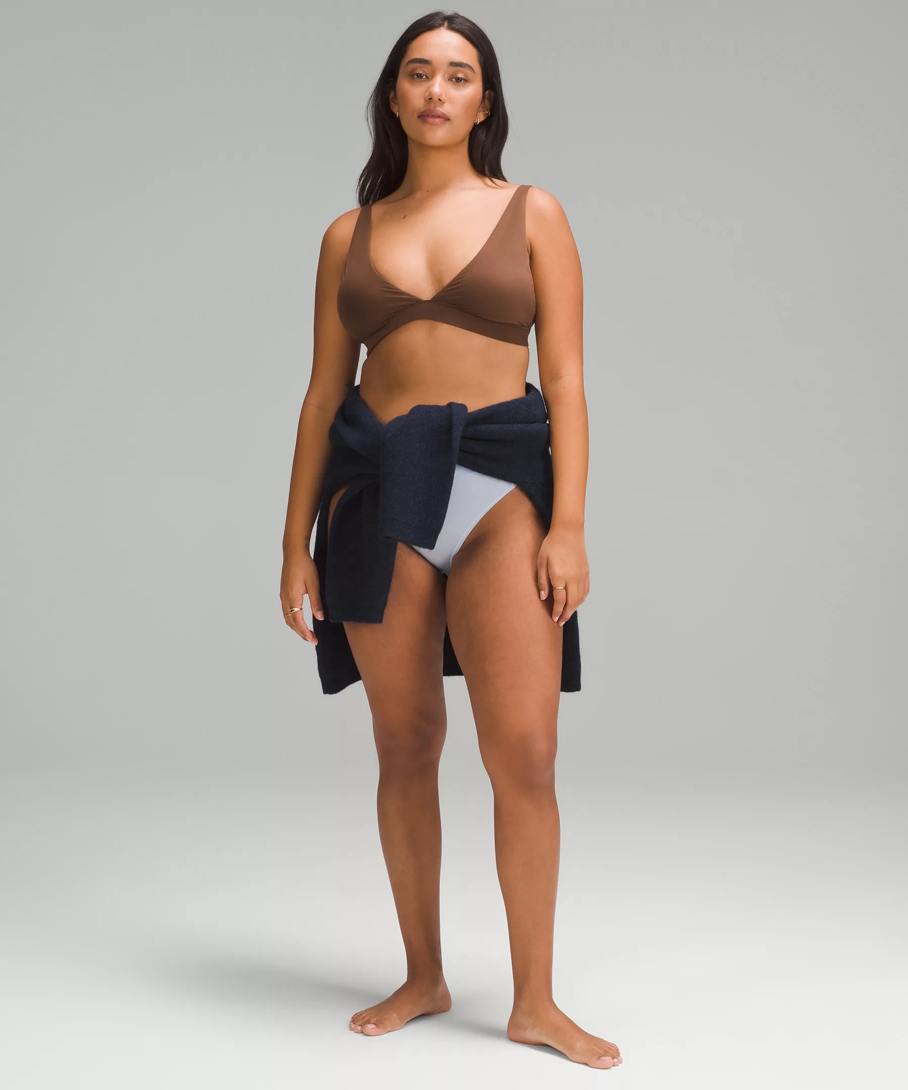 Wundermost Ultra-Soft Nulu Triangle Bralette A–D Cups - 3
