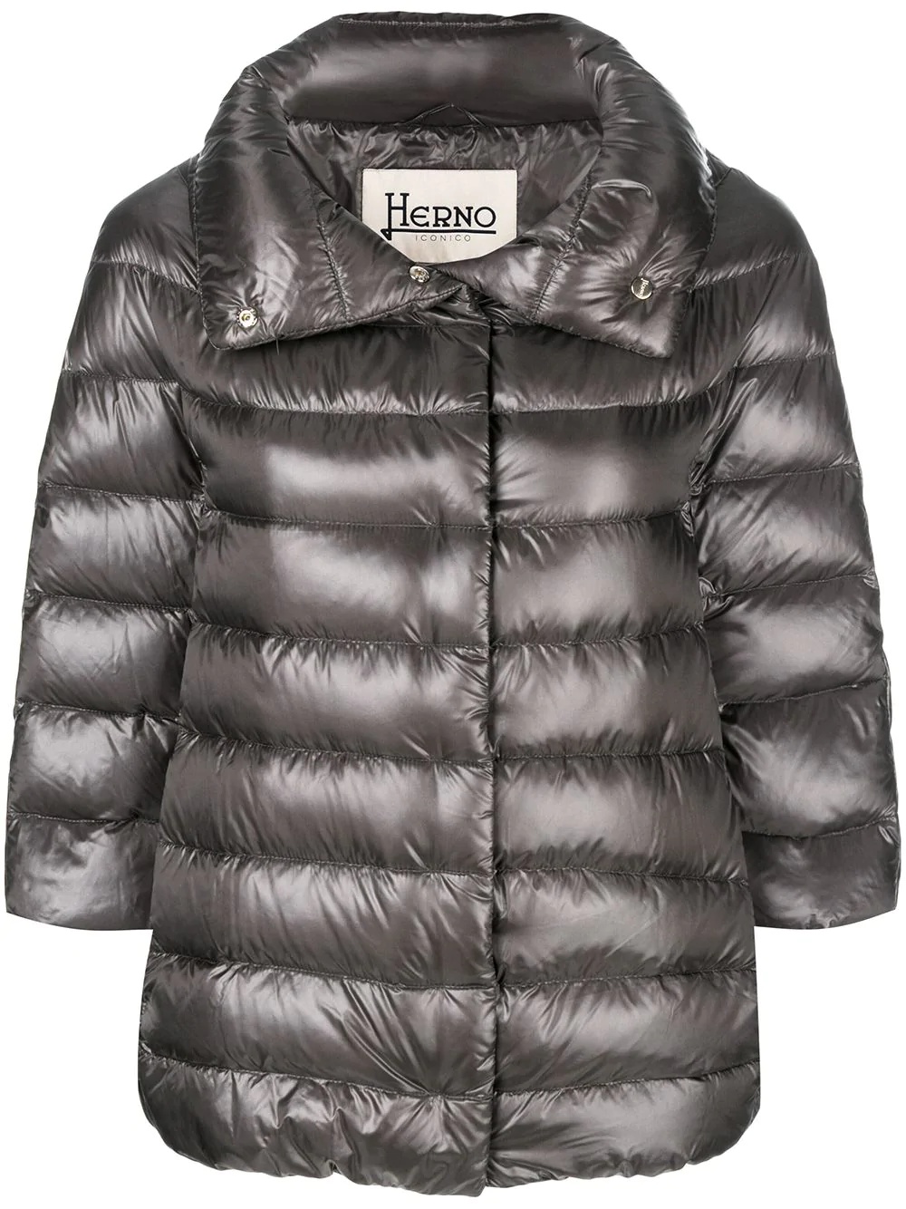 feather down puffer jacket - 1