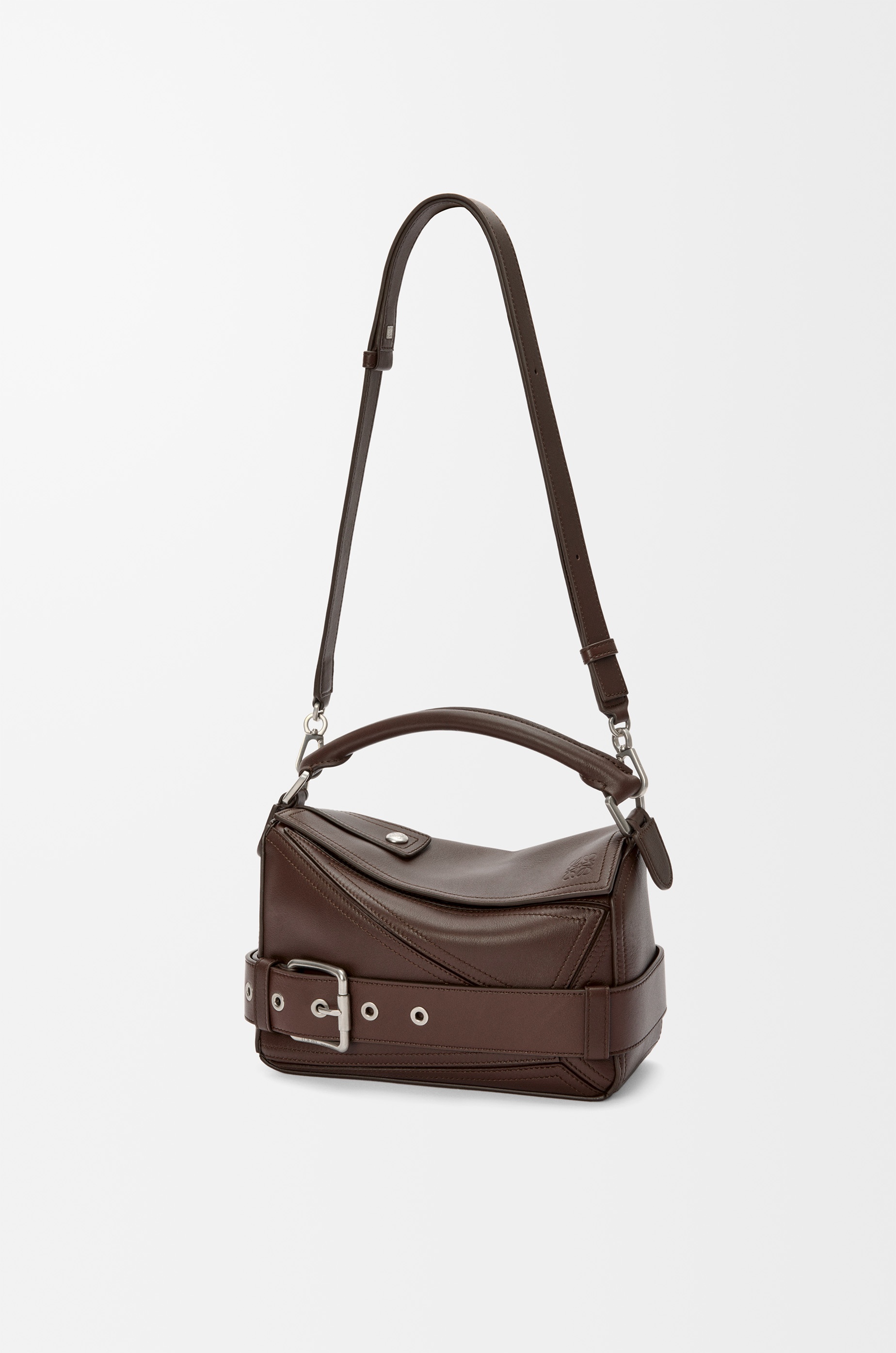 Small Puzzle Biker bag in shiny calfskin - 7
