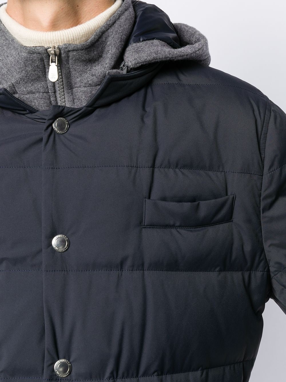 hooded padded jacket - 5