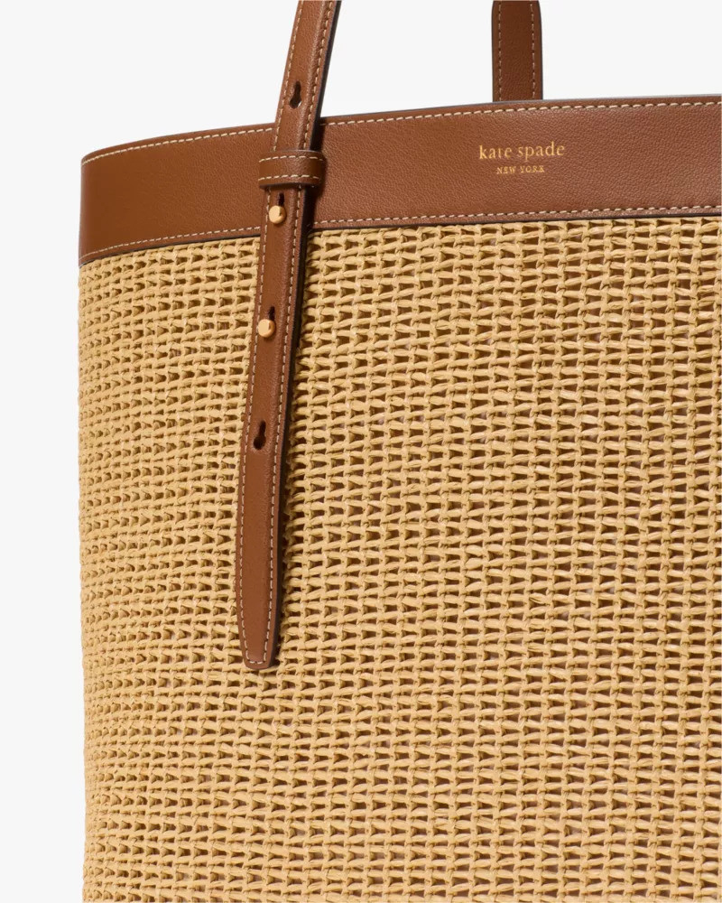 Do It All Straw Large Tote Bag 6