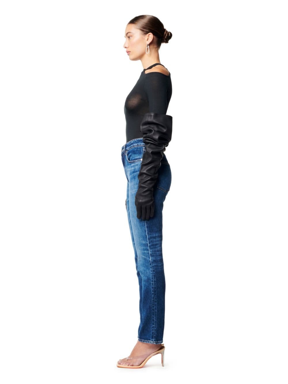 Hpny Emb Cut Shoulder Top - 3