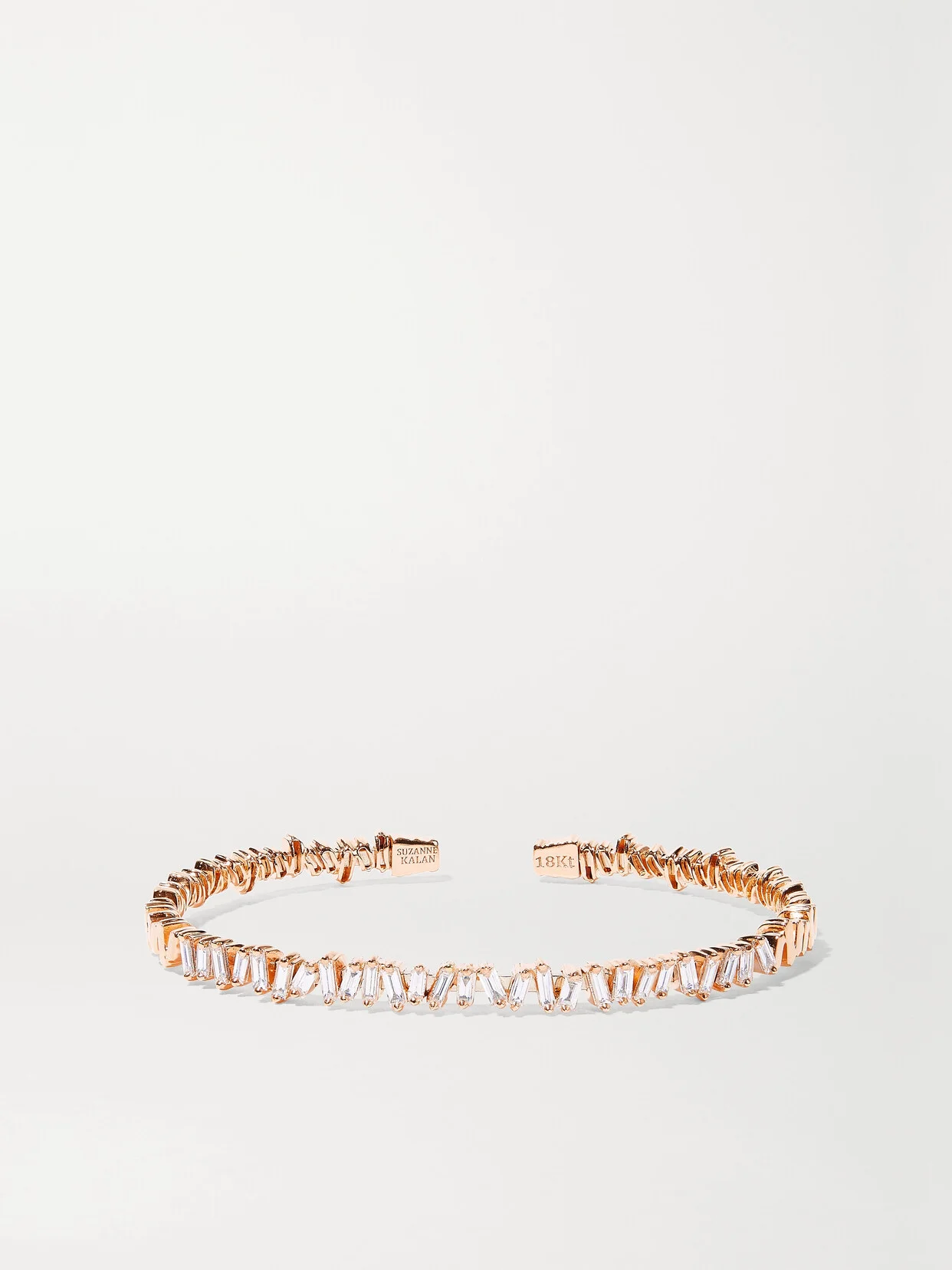 18-karat Rose Gold Diamond Cuff - 1
