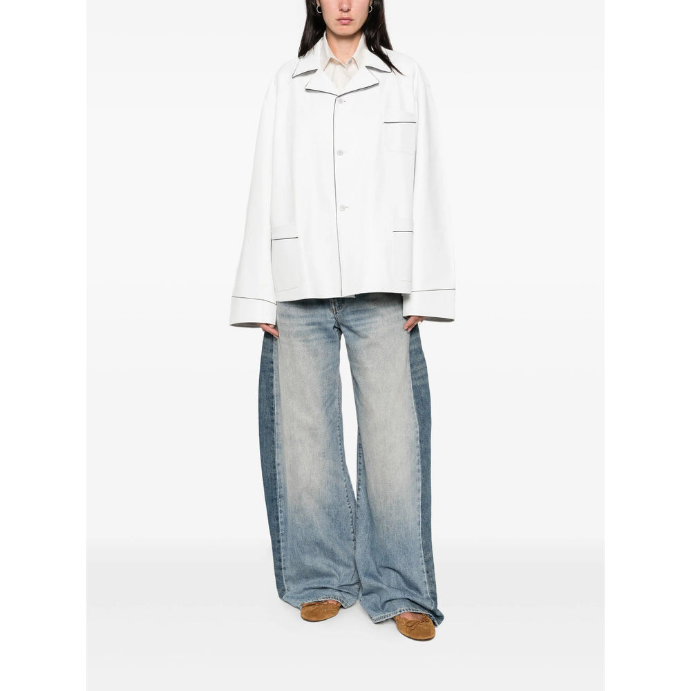Prada White Jackets - Oversized Jackets Women - 3