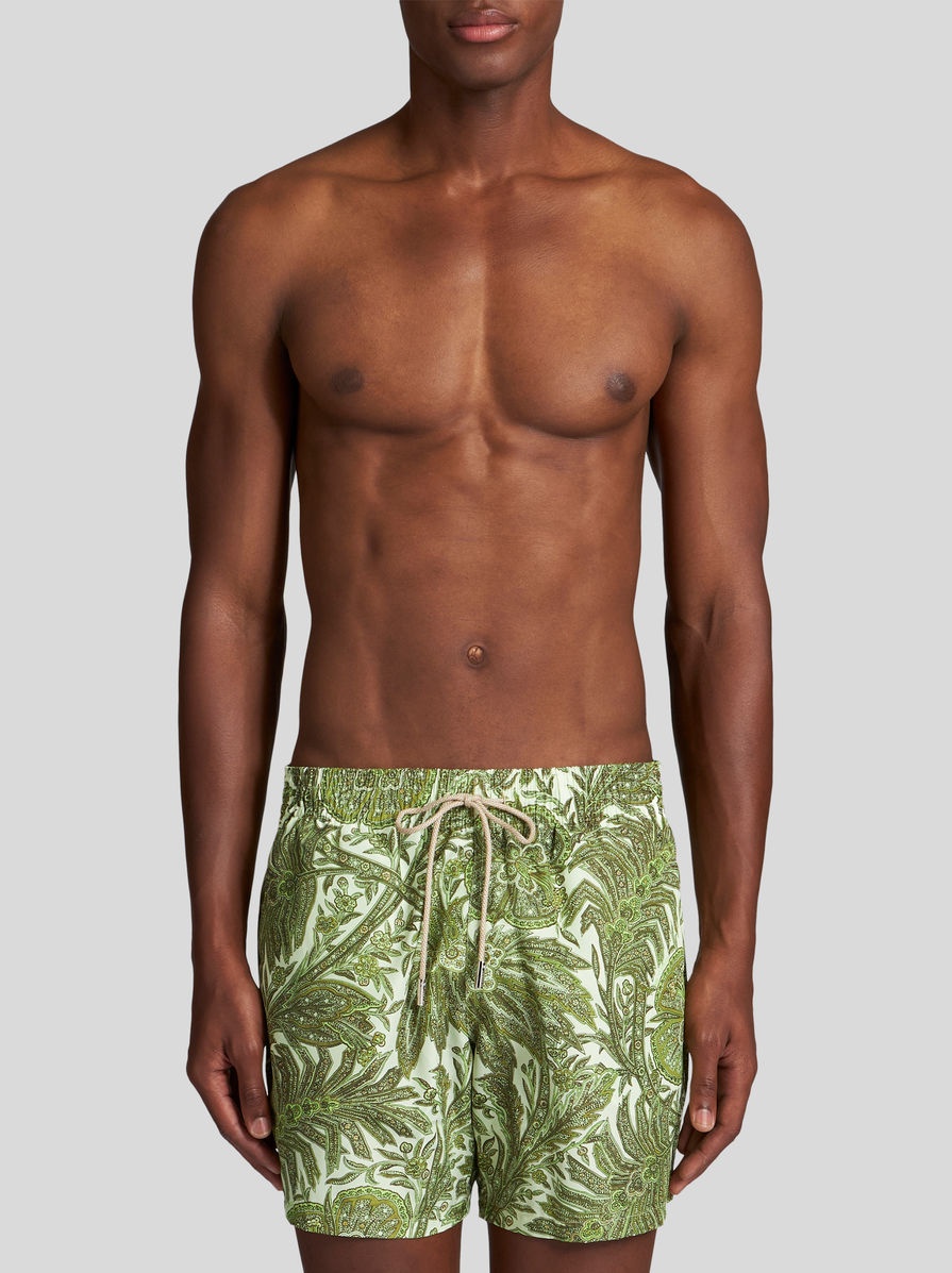 SWIMMING COSTUME WITH FOLIAGE - 2