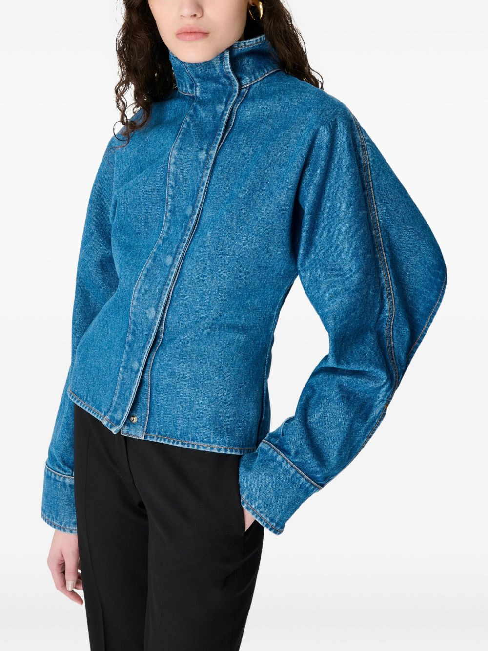 Moon Laser denim shirt - 4