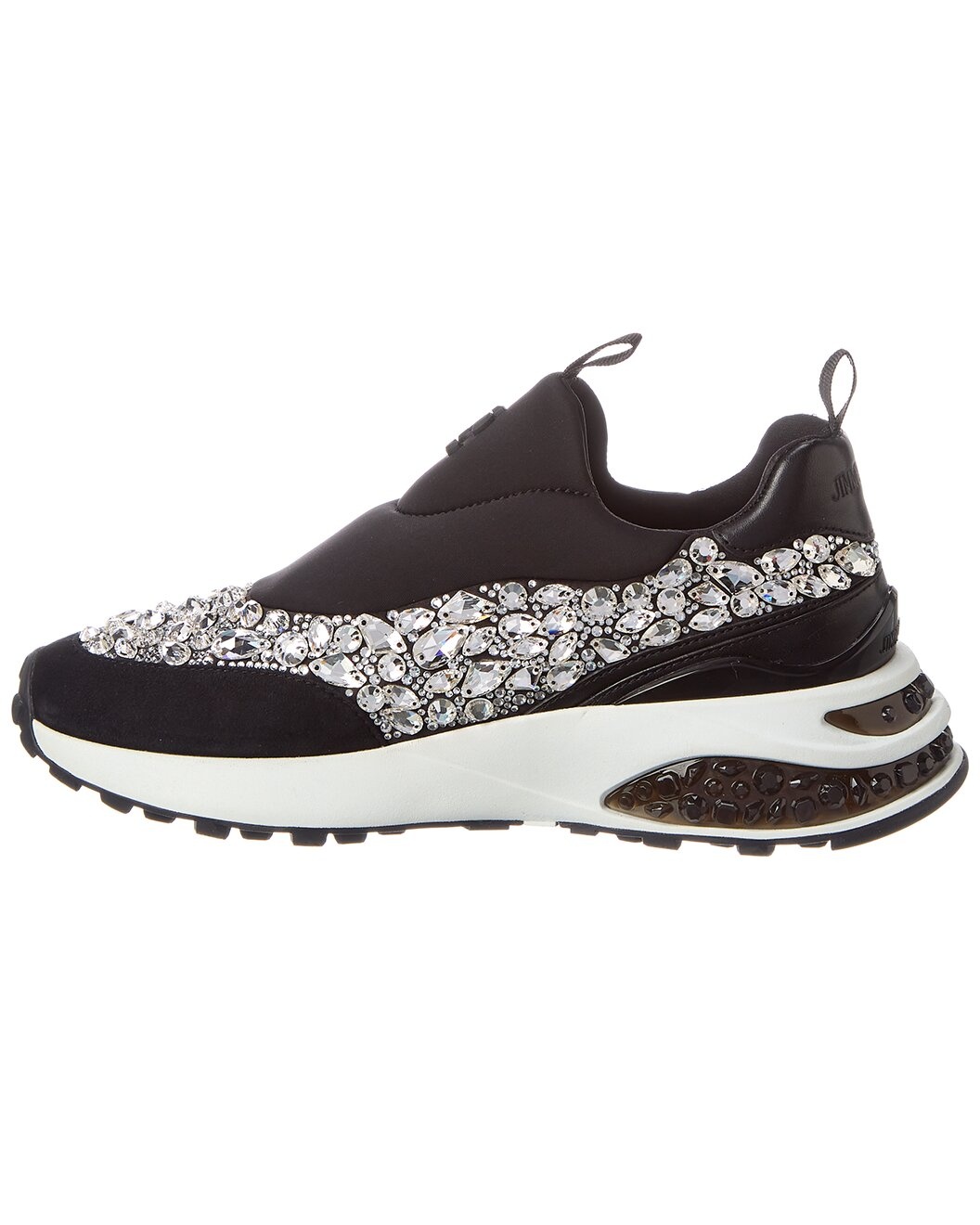 Jimmy Choo Memphis/F Neoprene & Leather Sneaker - 2