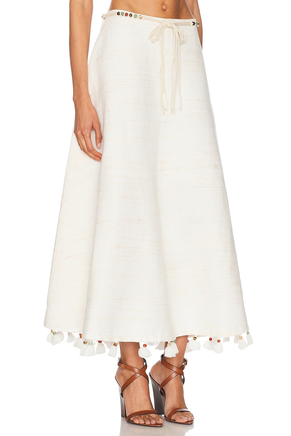 Rhiannon Bead Trimmed Skirt - 2