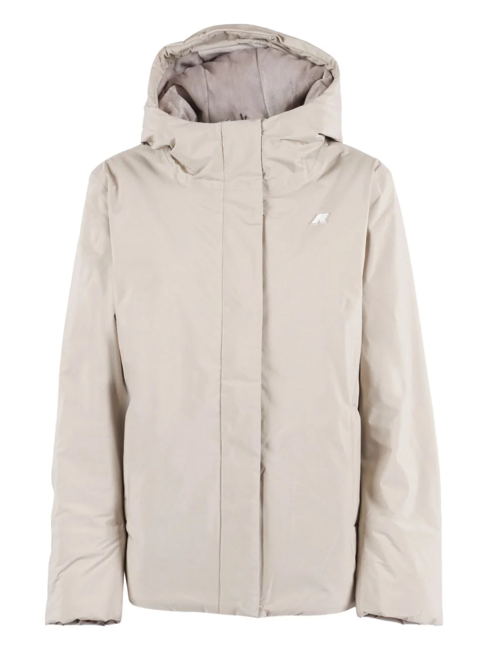 hooded padded jacket - 1