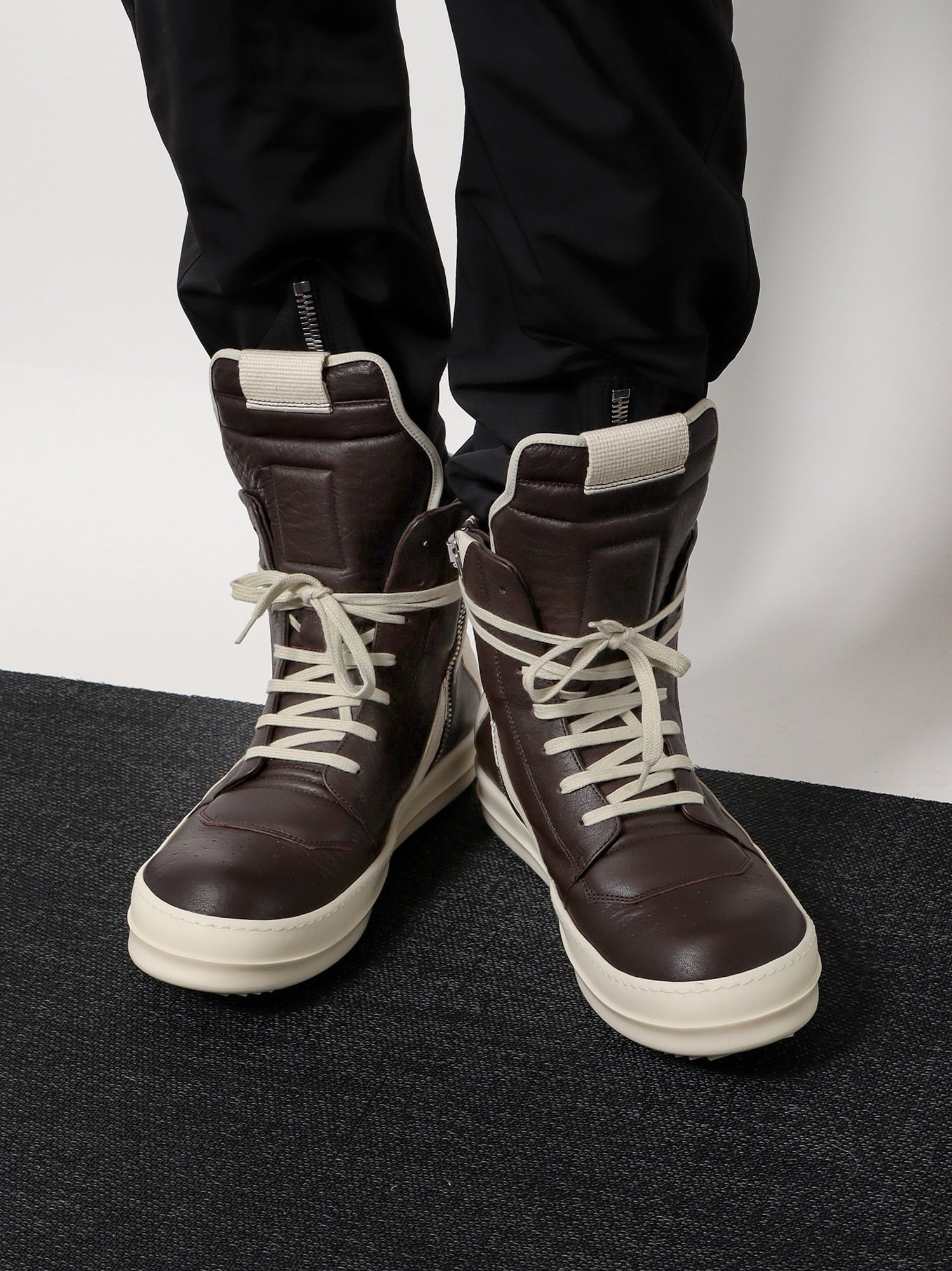 Rick Owens Men Rick Owens Marrone Sneakers - 2