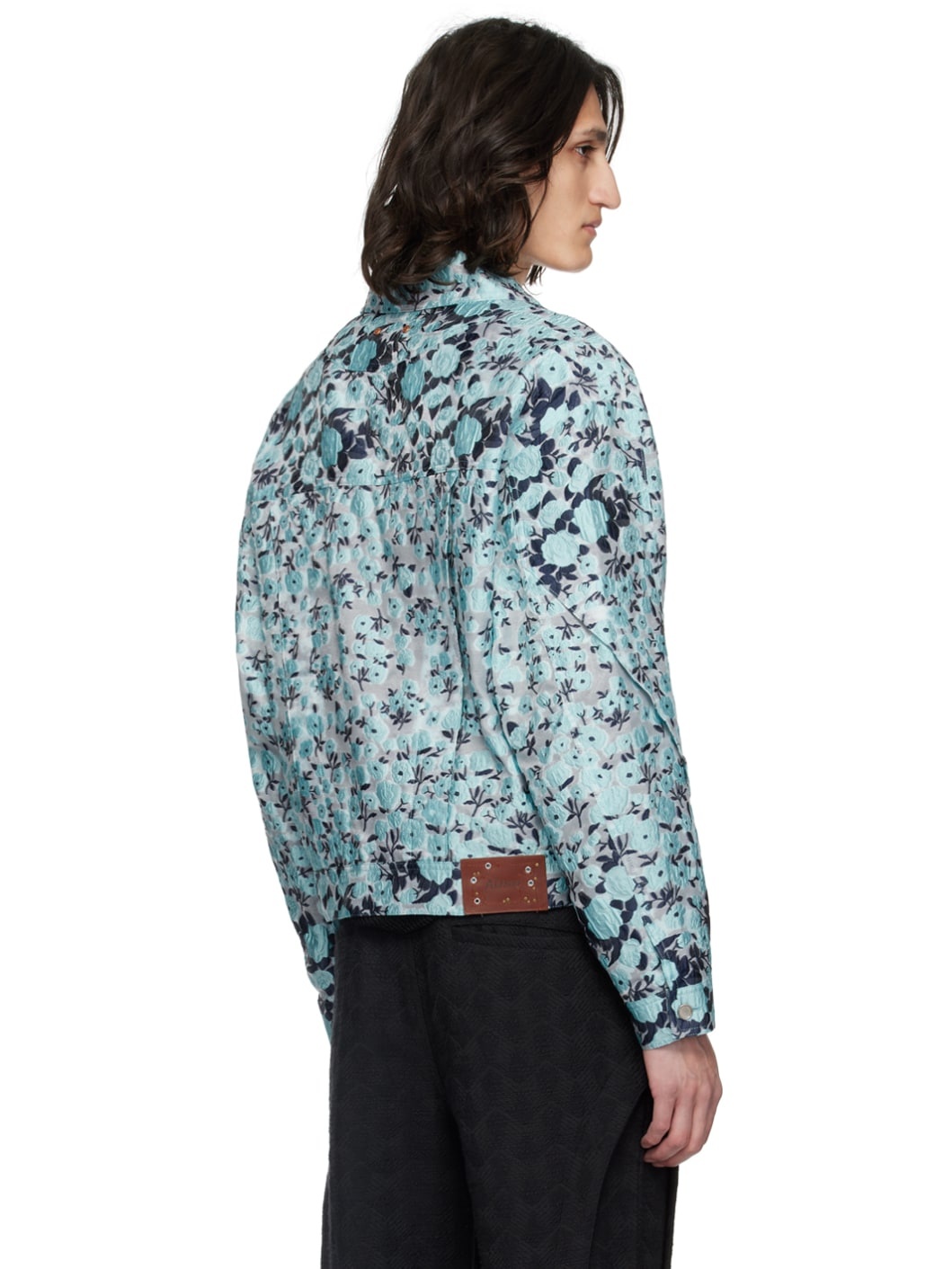 Blue Fabrian Flower Jacket - 3