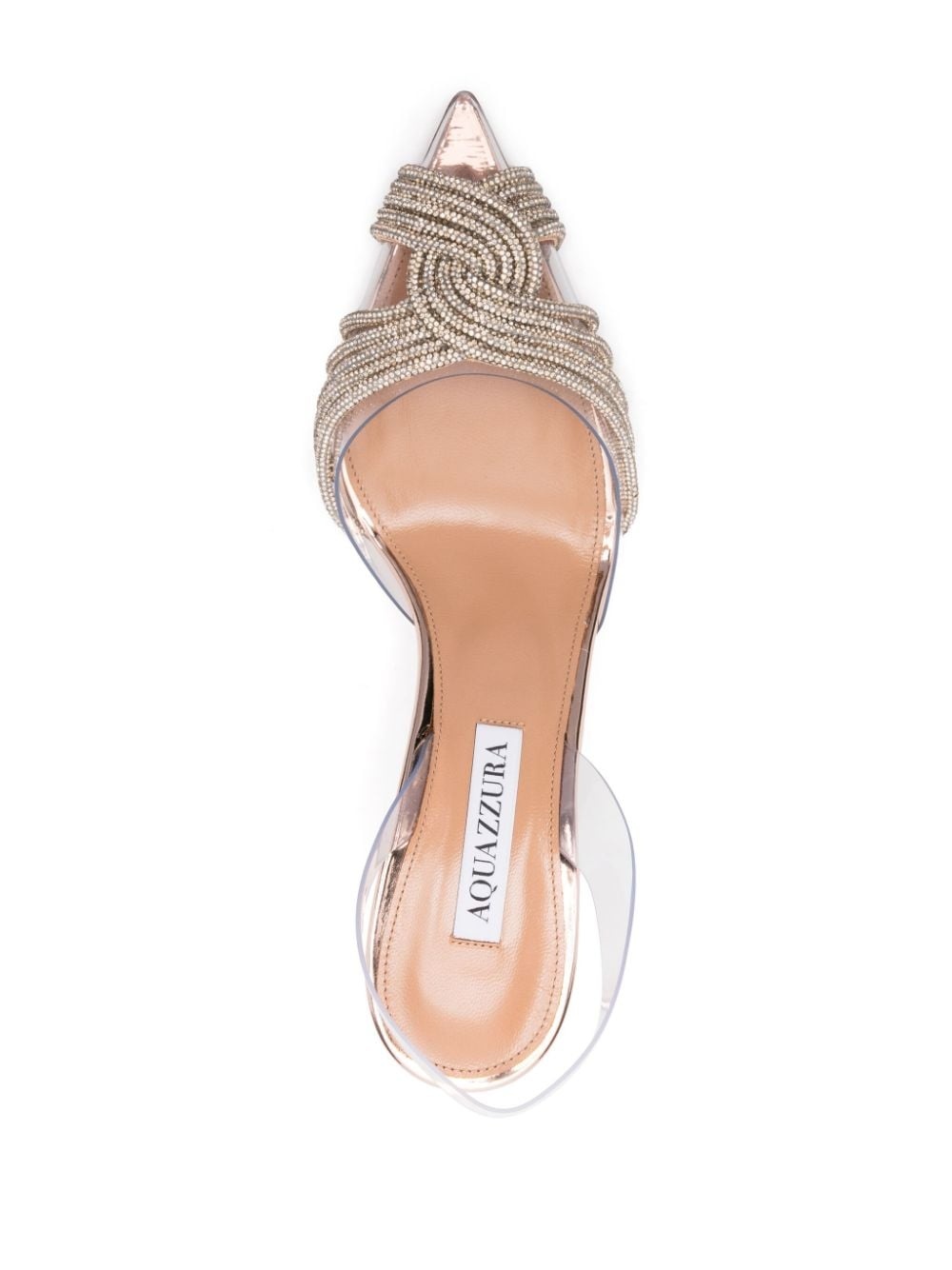 Gatsby Plexi Sling 75mm pumps - 4