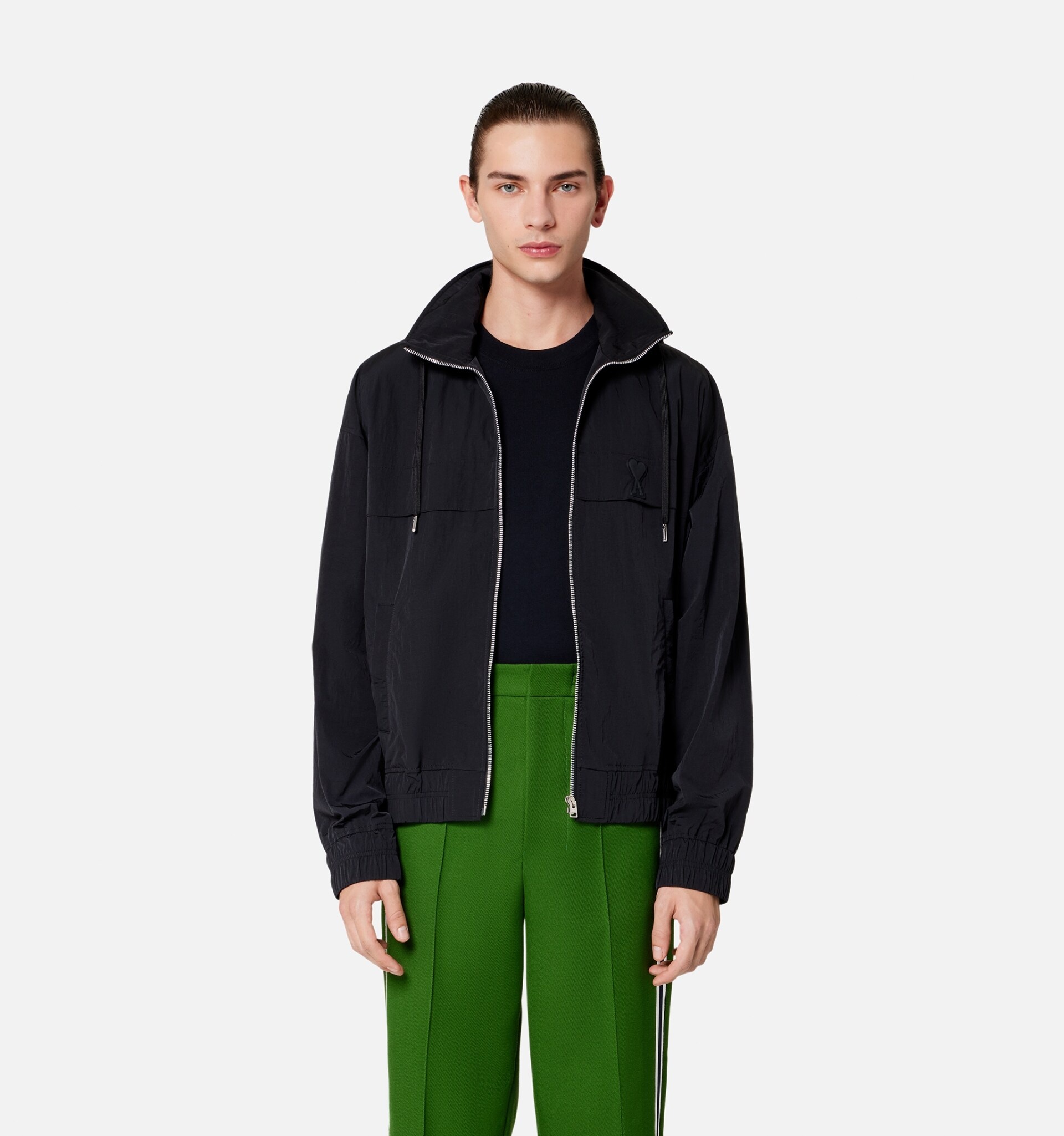 Ami de Coeur Patch Zipped Jacket - 2
