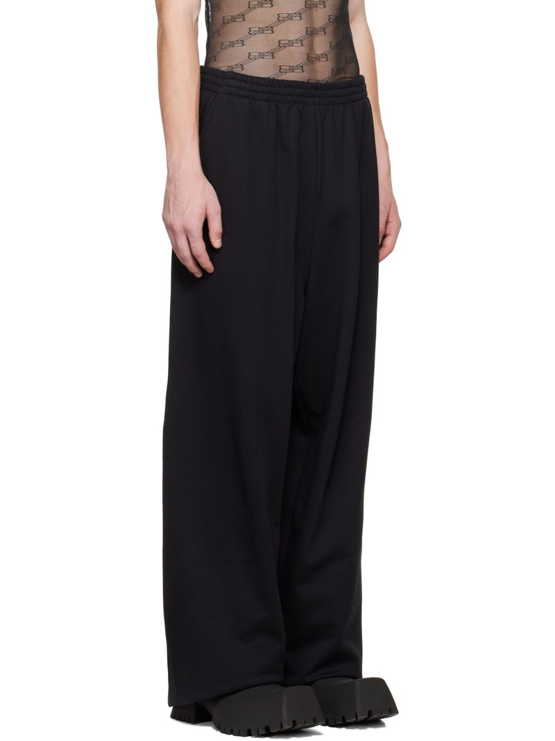 Black Baggy Lounge Pants 2