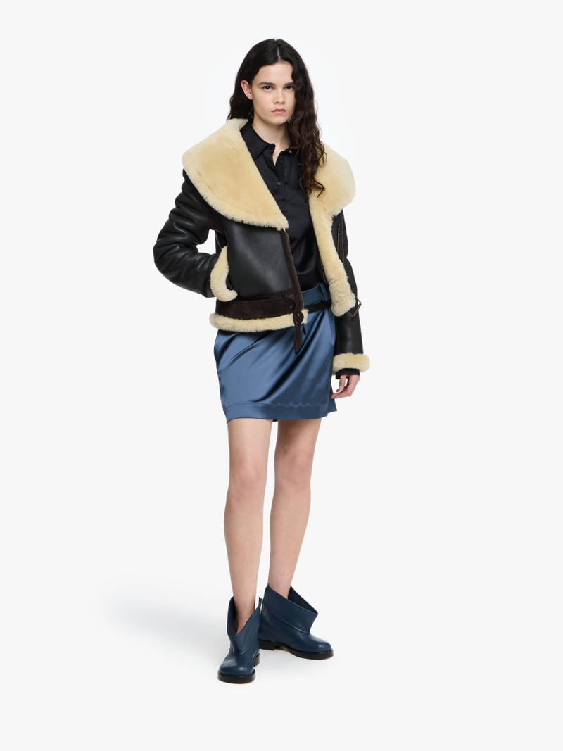 JW Anderson LEATHER AVIATOR JACKET outlook