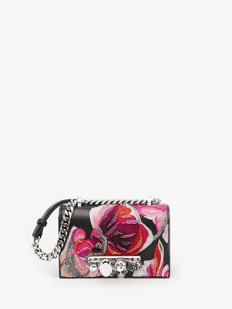 Women's Mini Jewelled Satchel in Multicolor 1