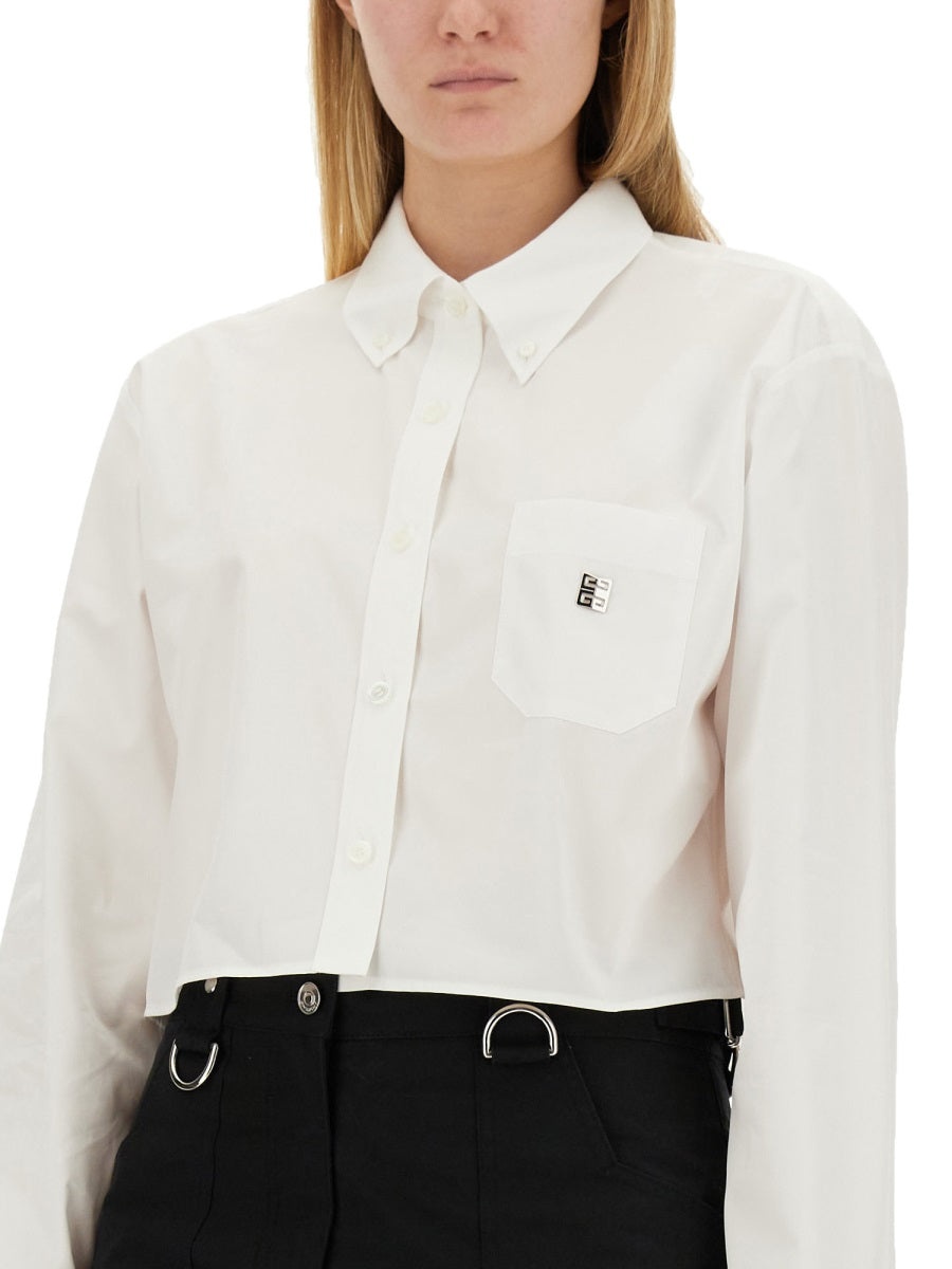 Givenchy Women Cropped Shirt - 4