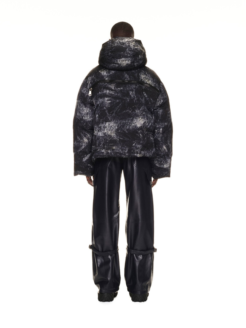 Off Ao Jacq Zip Down Puffer Black No Col 4