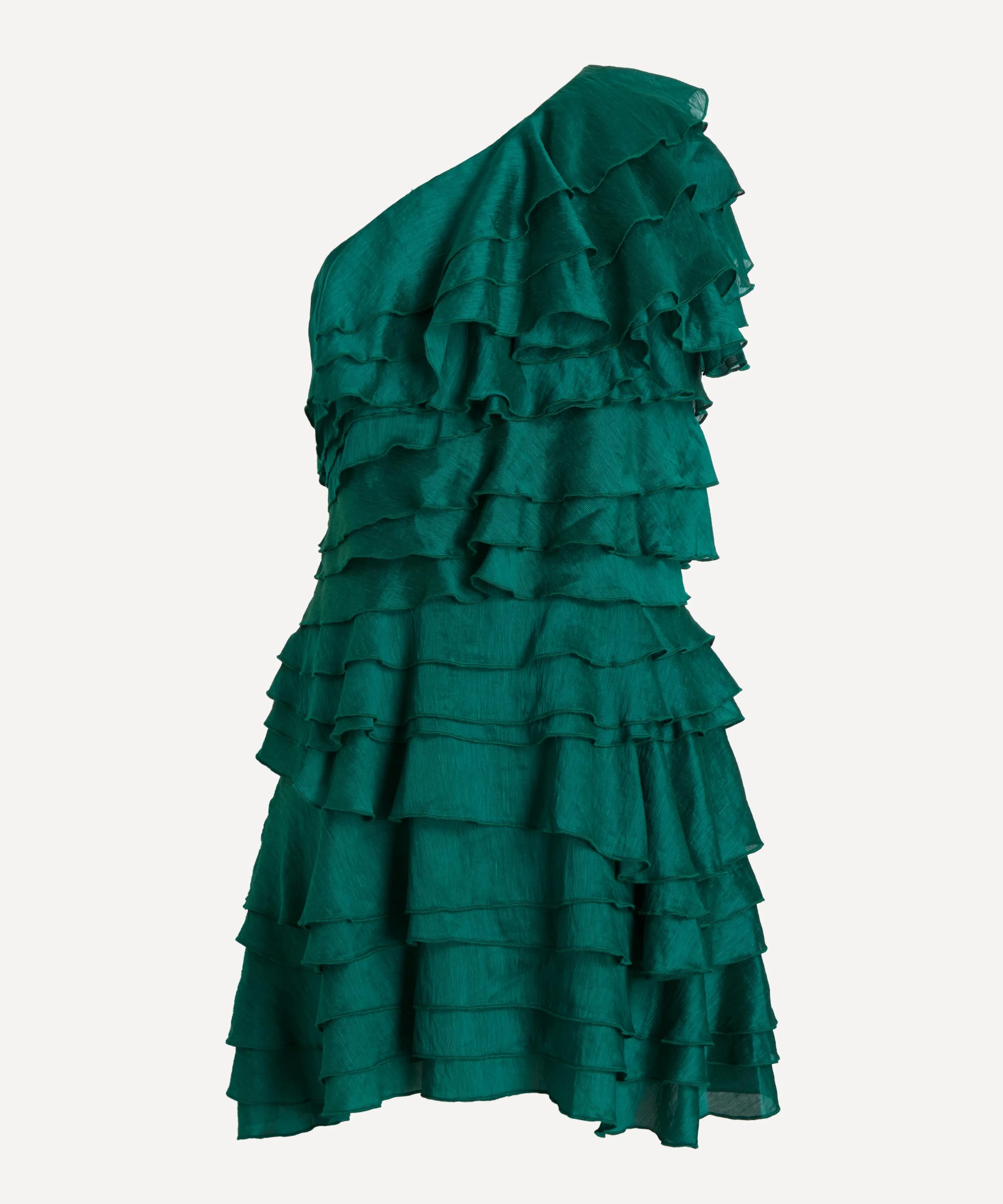 Rosaline Forest Green Mini Dress - 1