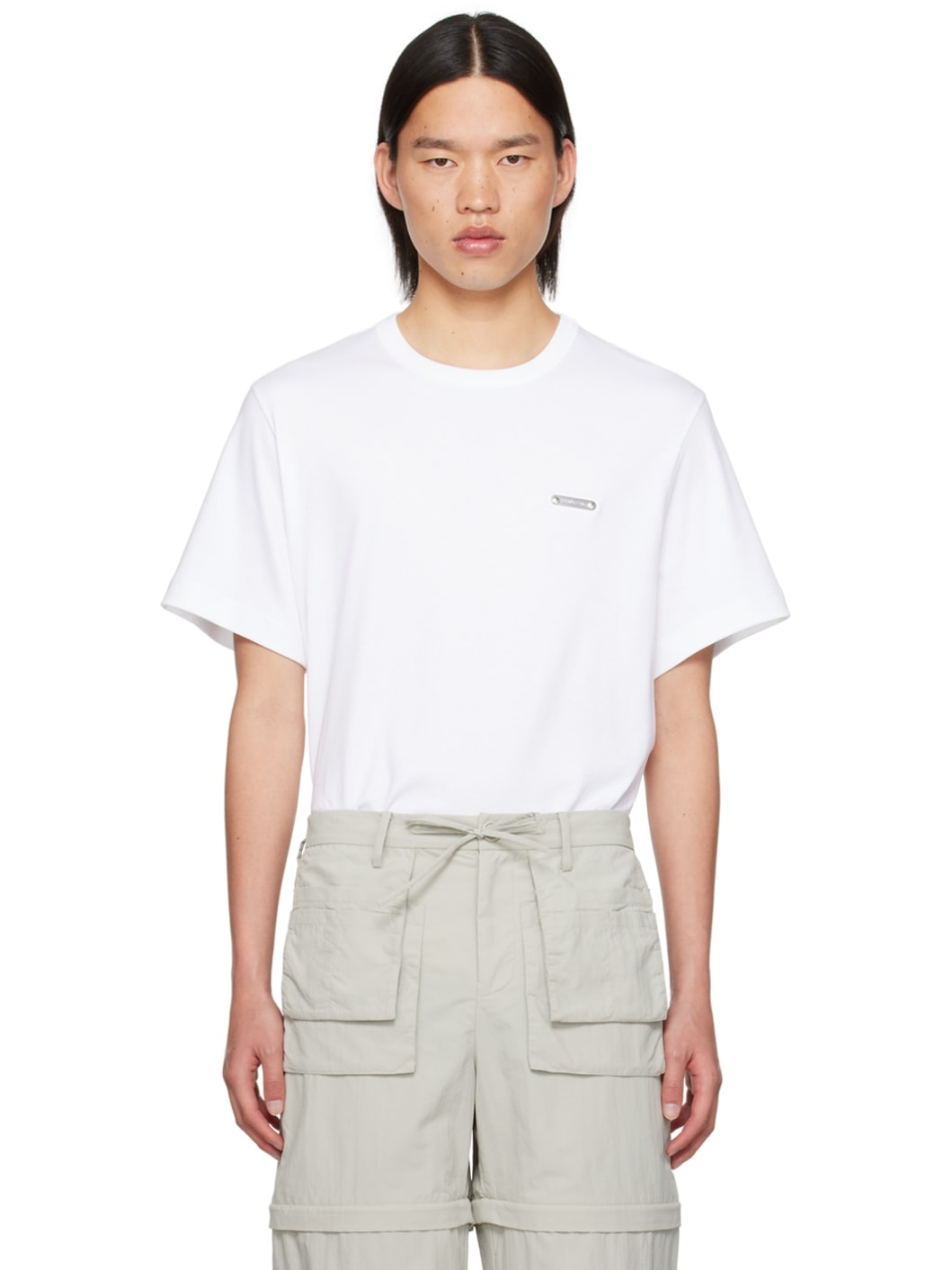 White Plaque T-Shirt - 1