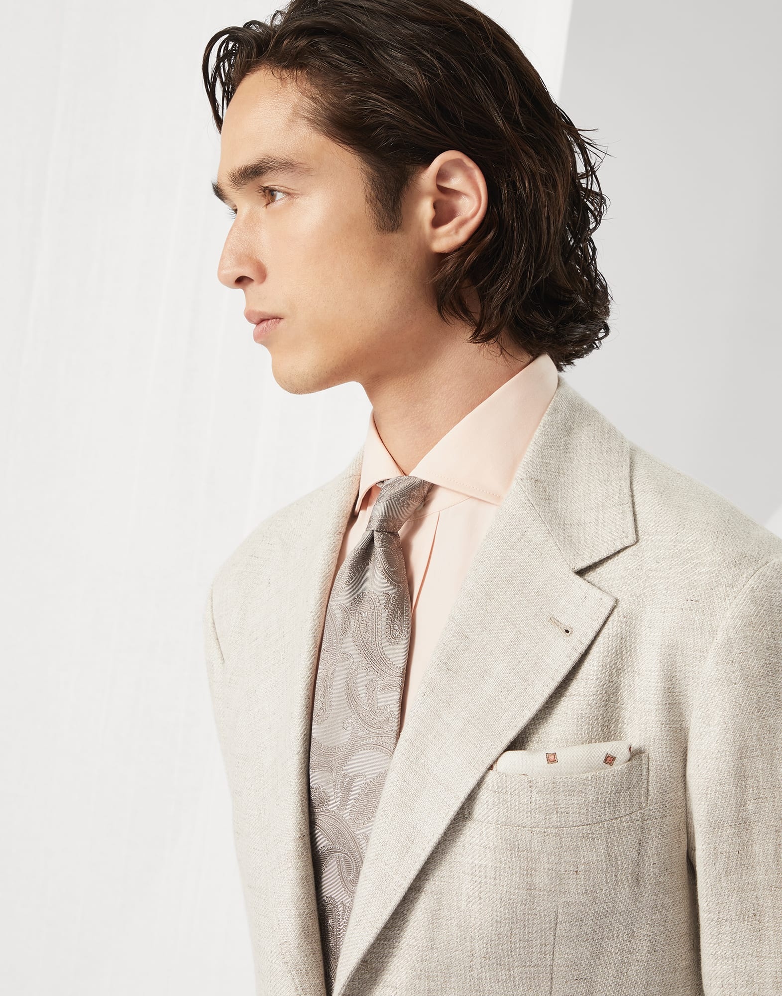 Double face silk pocket square - 3