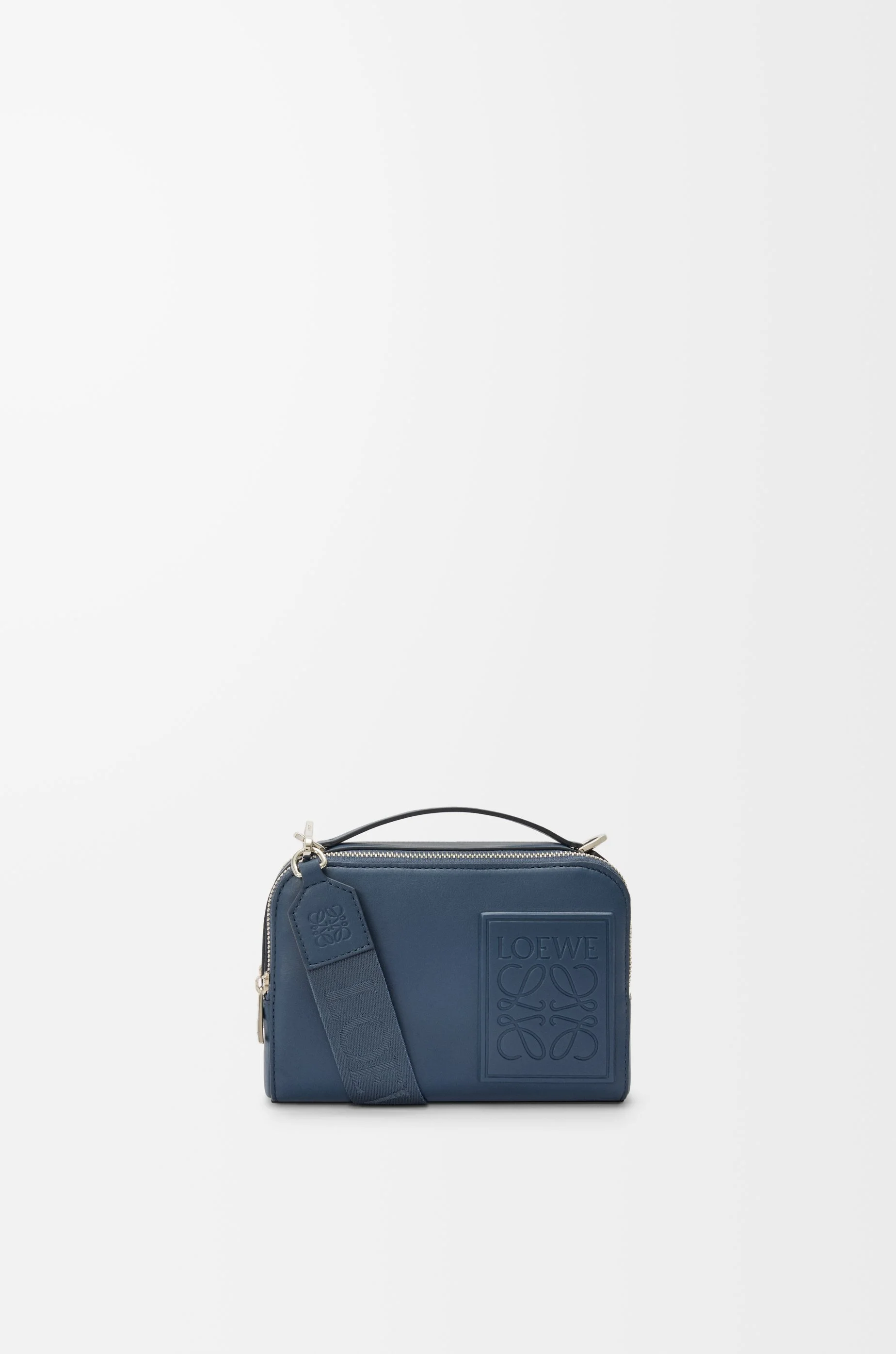 Mini crossbody camera bag in satin calfskin - 1